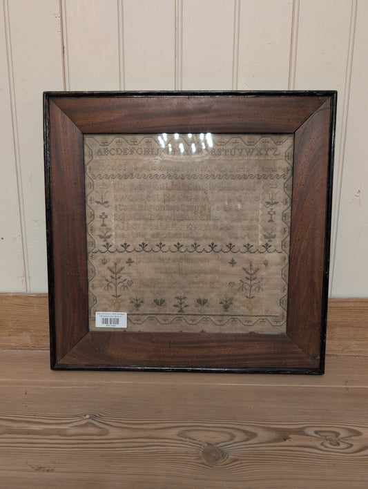 Mary Robinson 1830 Sampler
