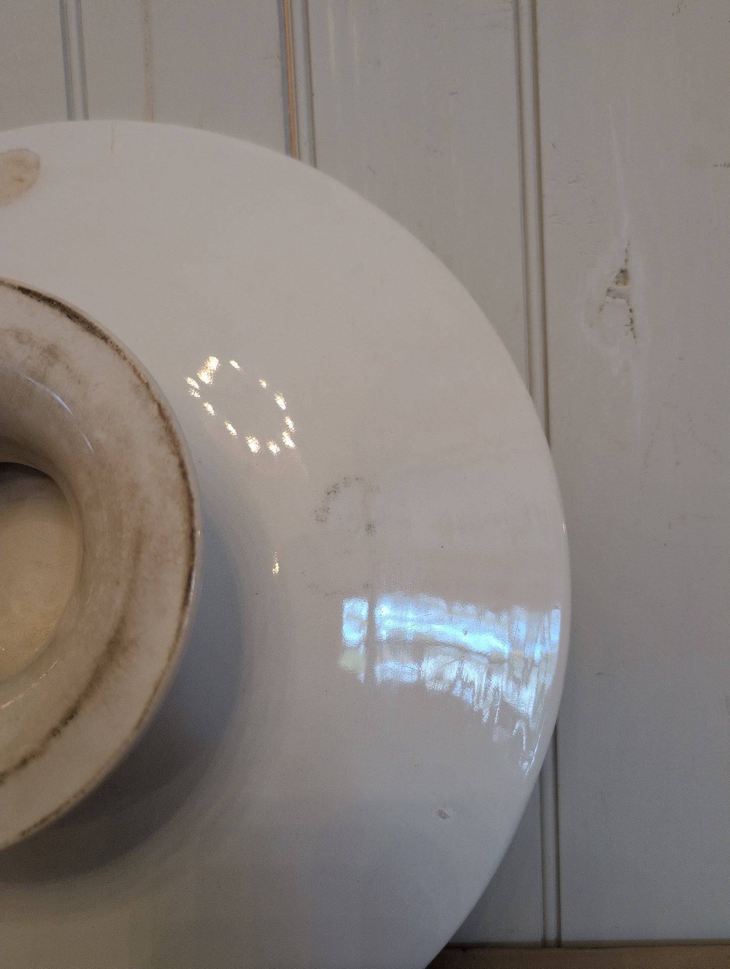 Stained Boch Ironstone Cakestand