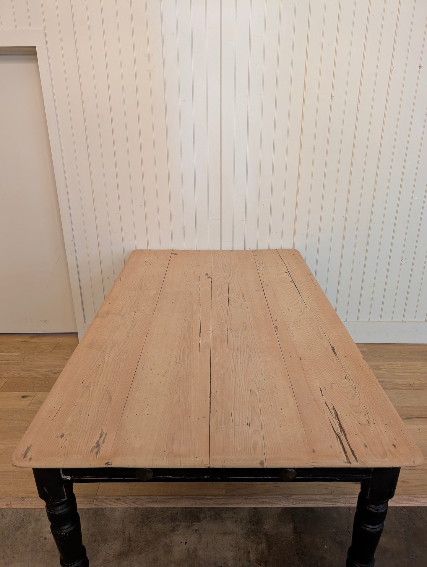 Ebonized English Pine Table
