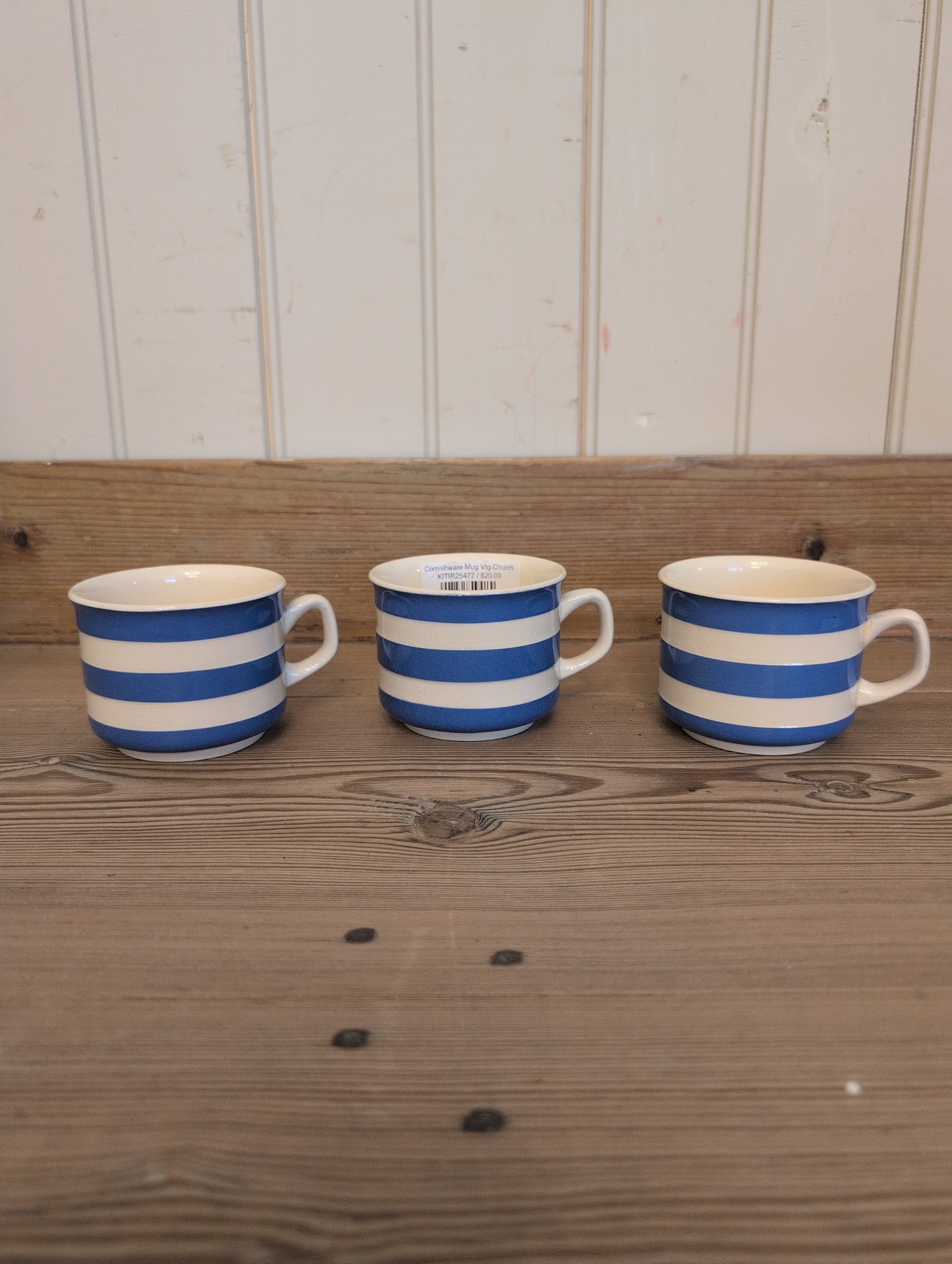 Cornishware Mug Vtg Church