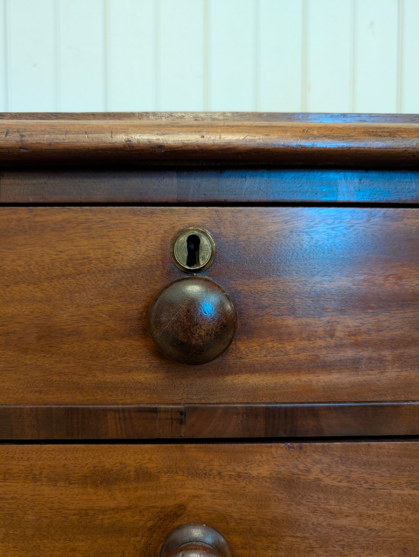 Mahogany 2 Over 2 Chest