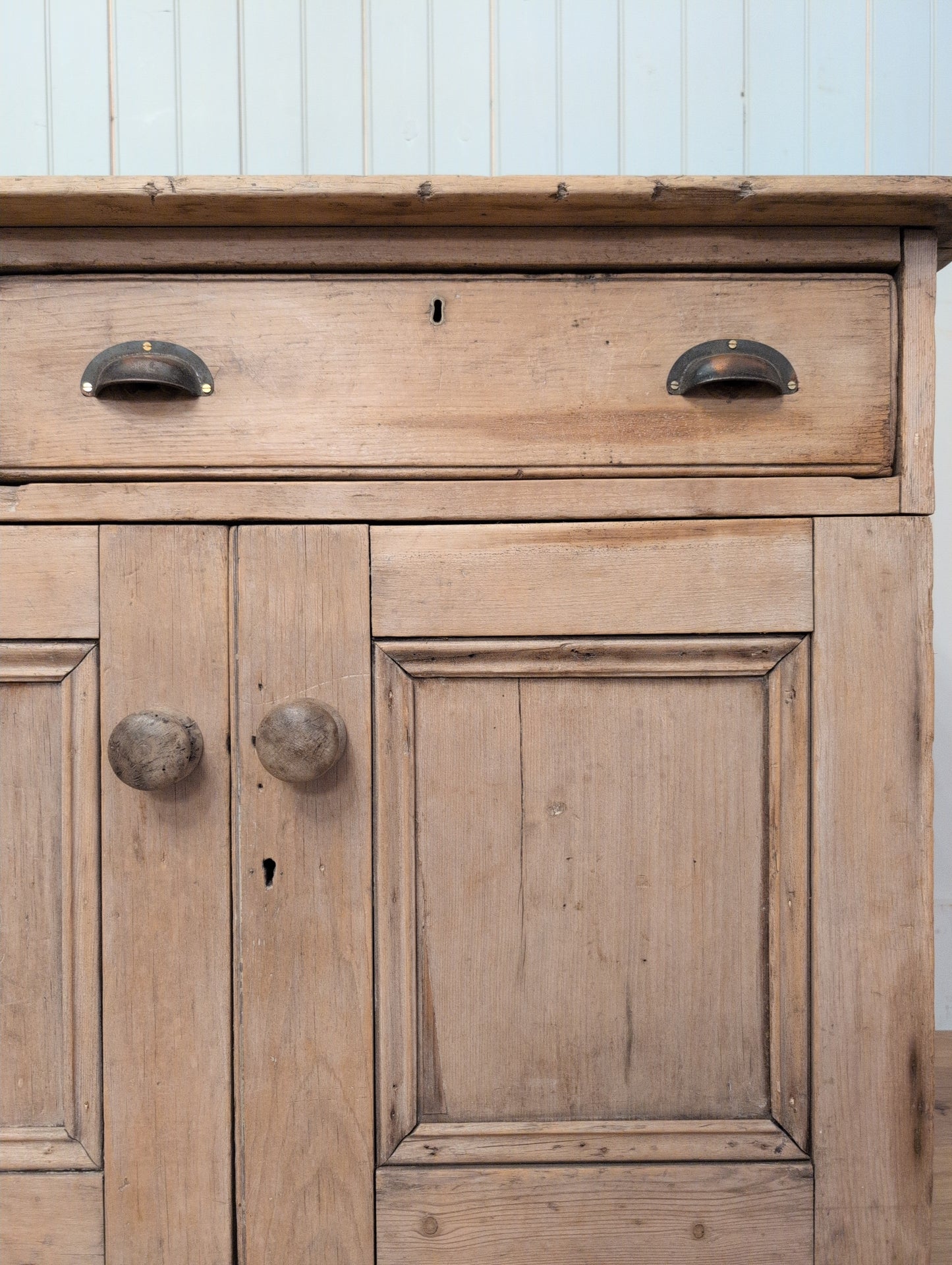 Victorian Pine 7ft+ Sideboard