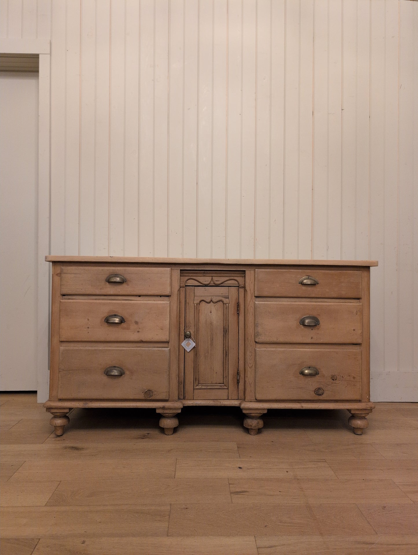 6 Drawer Pine Sideboard