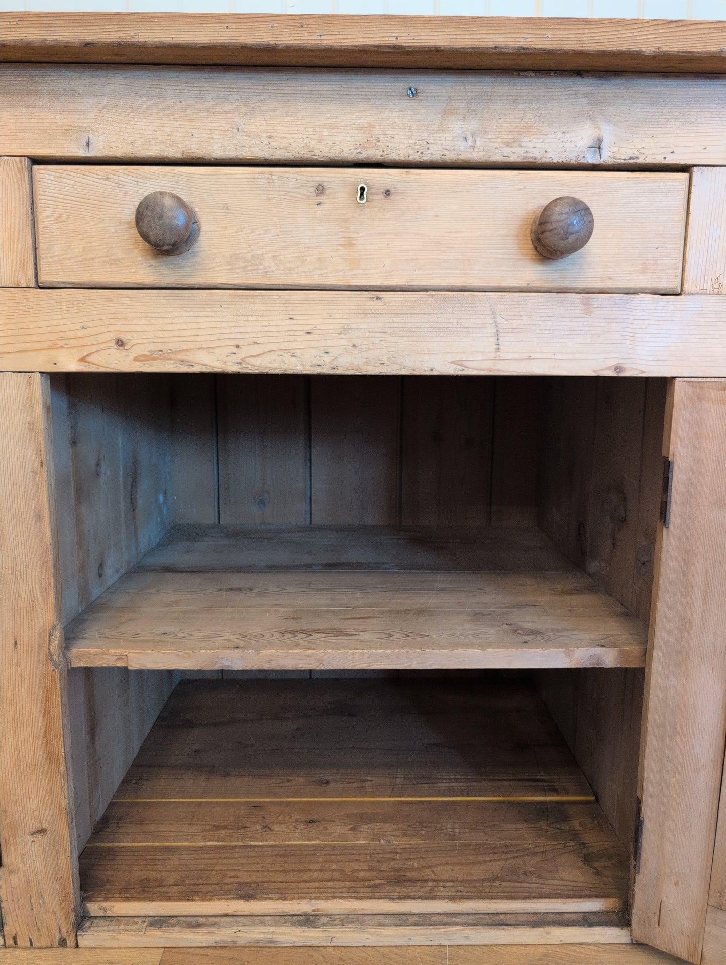 Unfitted Kitchen Pine Sideboard