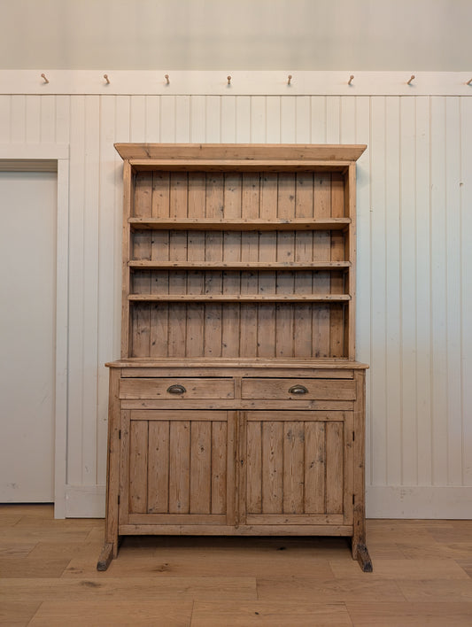 One Piece Irish Pine Hutch