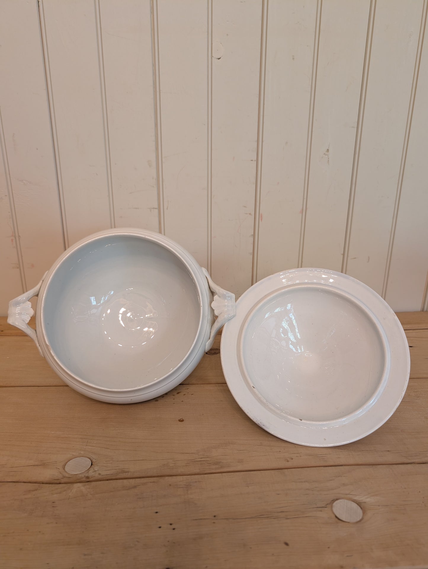 Lidded Ironstone Soupiere 26