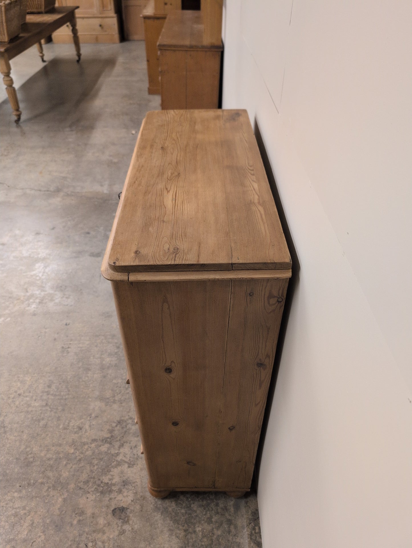 European Pine Secretary Desk
