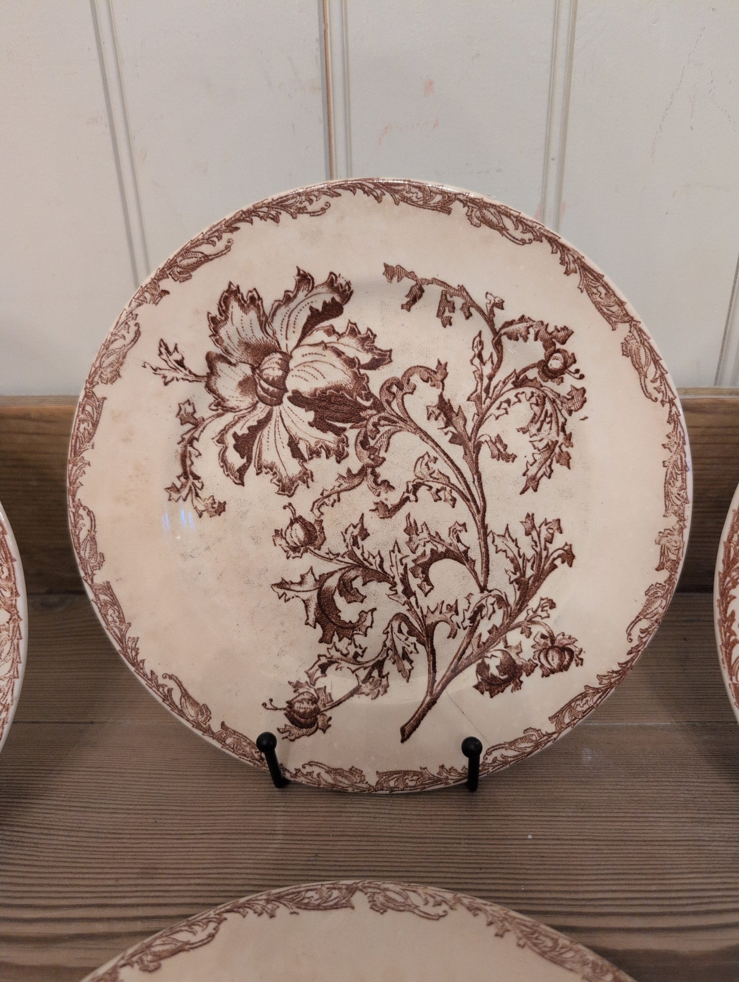 Jules Vieillard Datura 8.5" Plate Imperfect