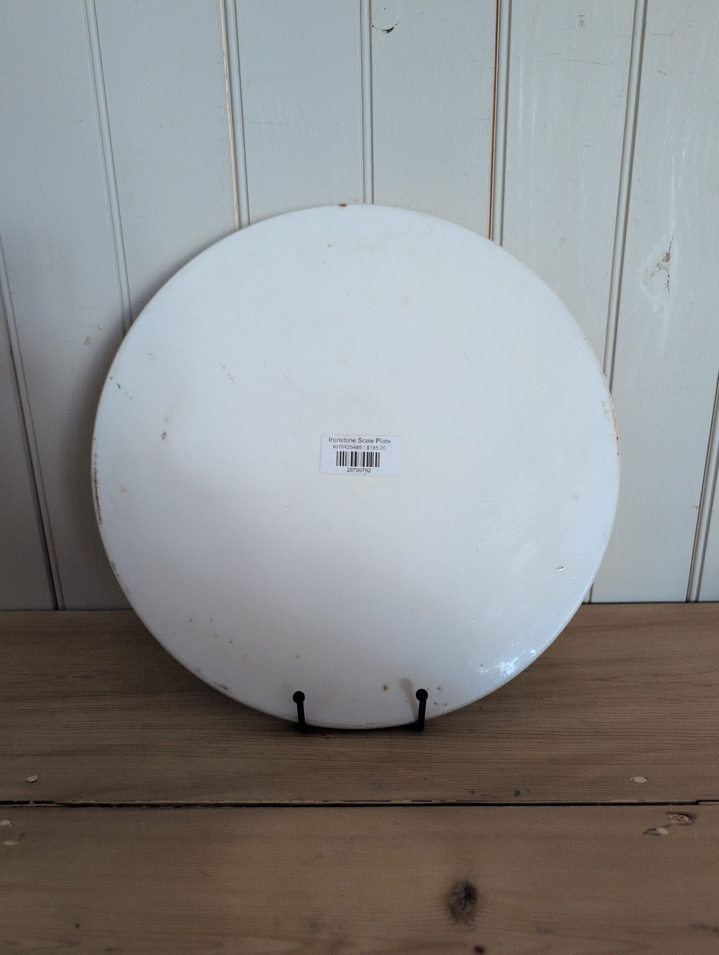 Ironstone Scale Plate