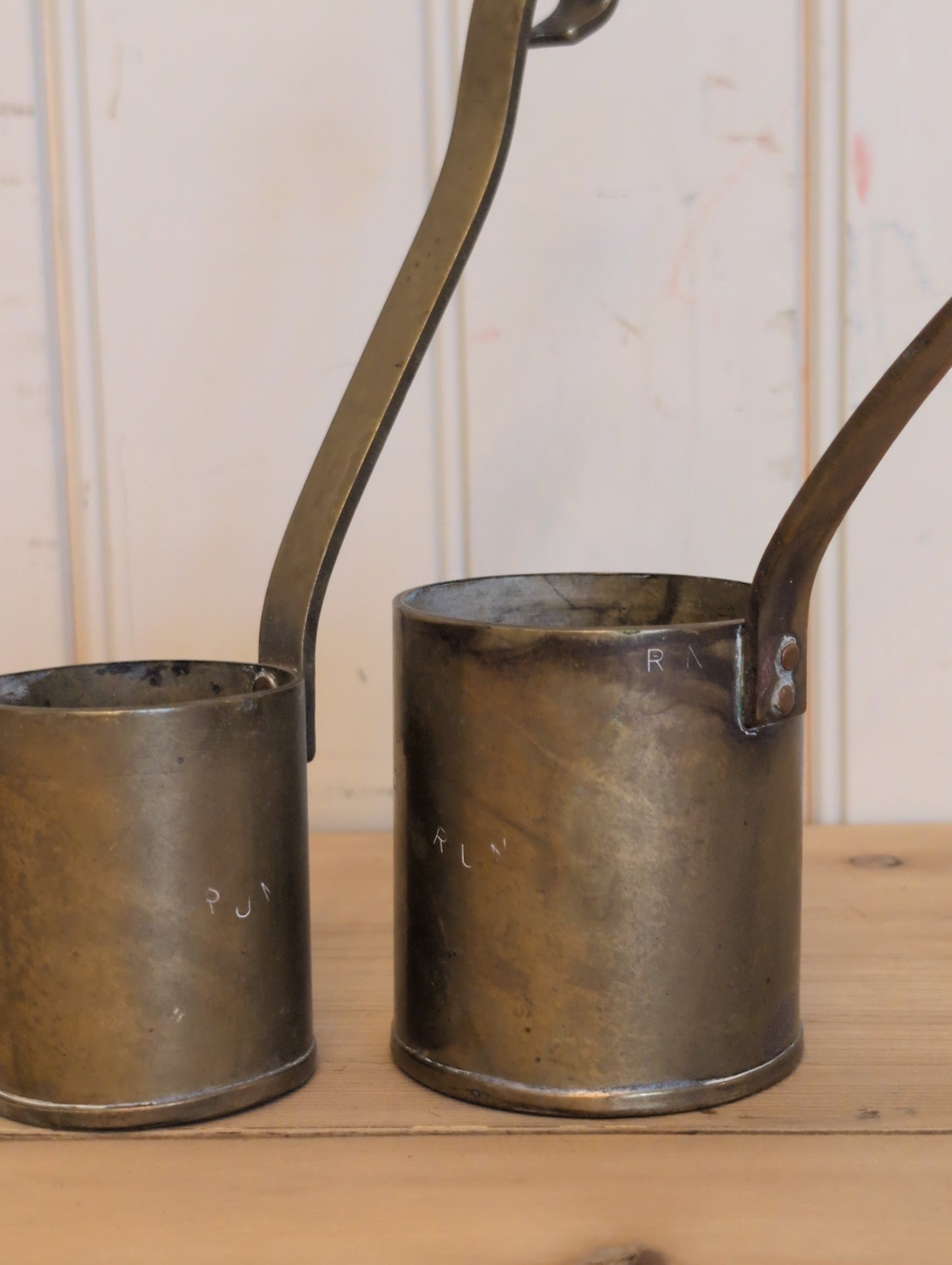 Set of 2 Brass Measures