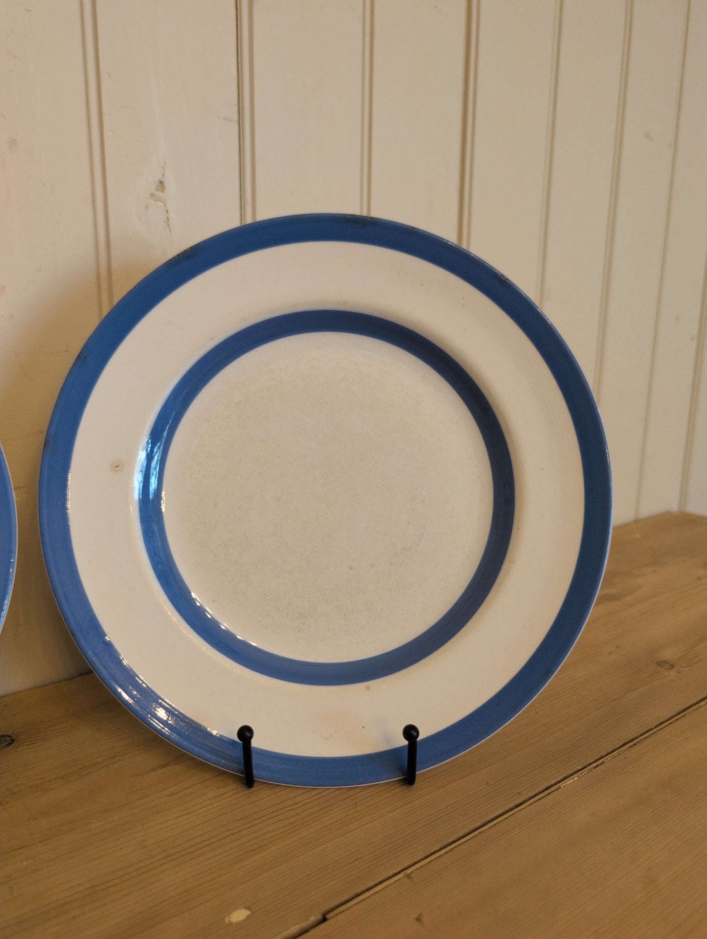 Cornishware 10" Plate Green Shield