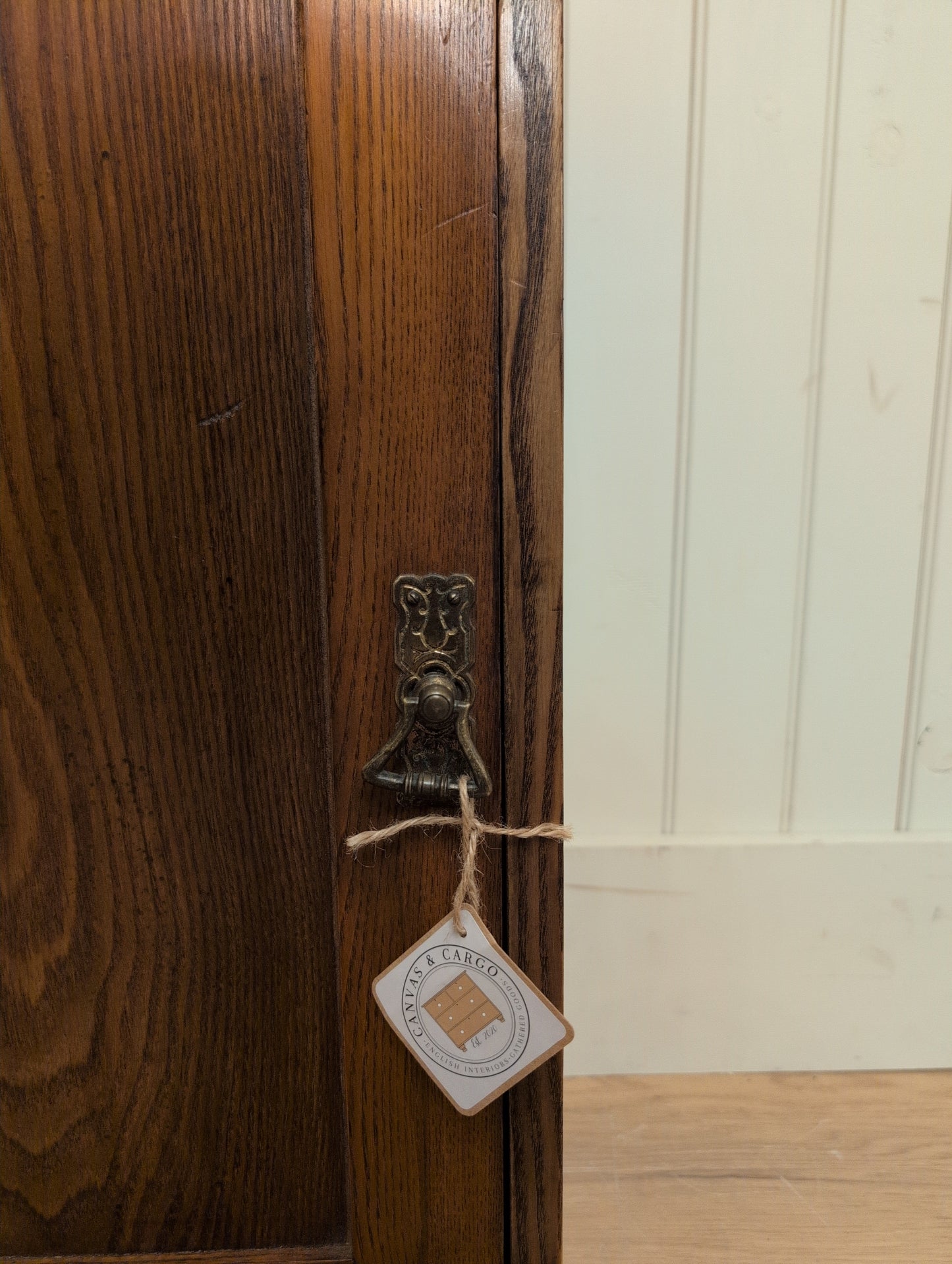 Oak Potboard Cupboard