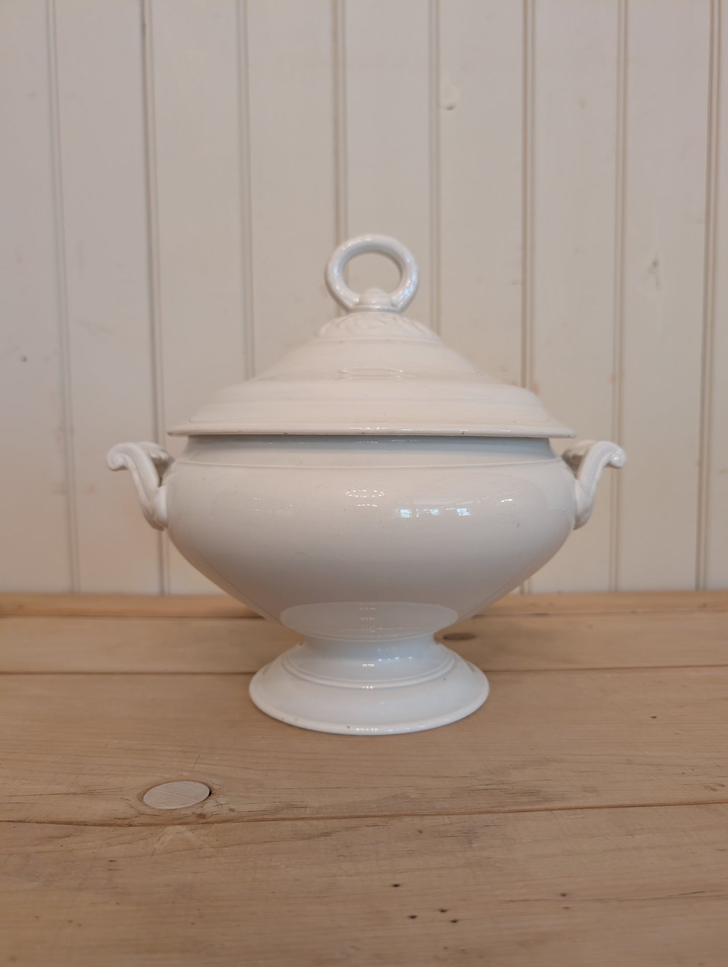Lidded Ironstone Soupiere 26