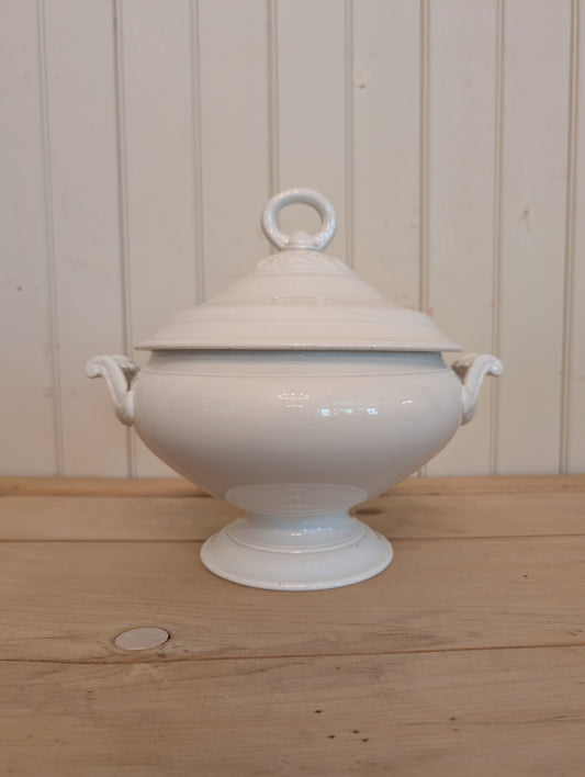 Lidded Ironstone Soupiere 26