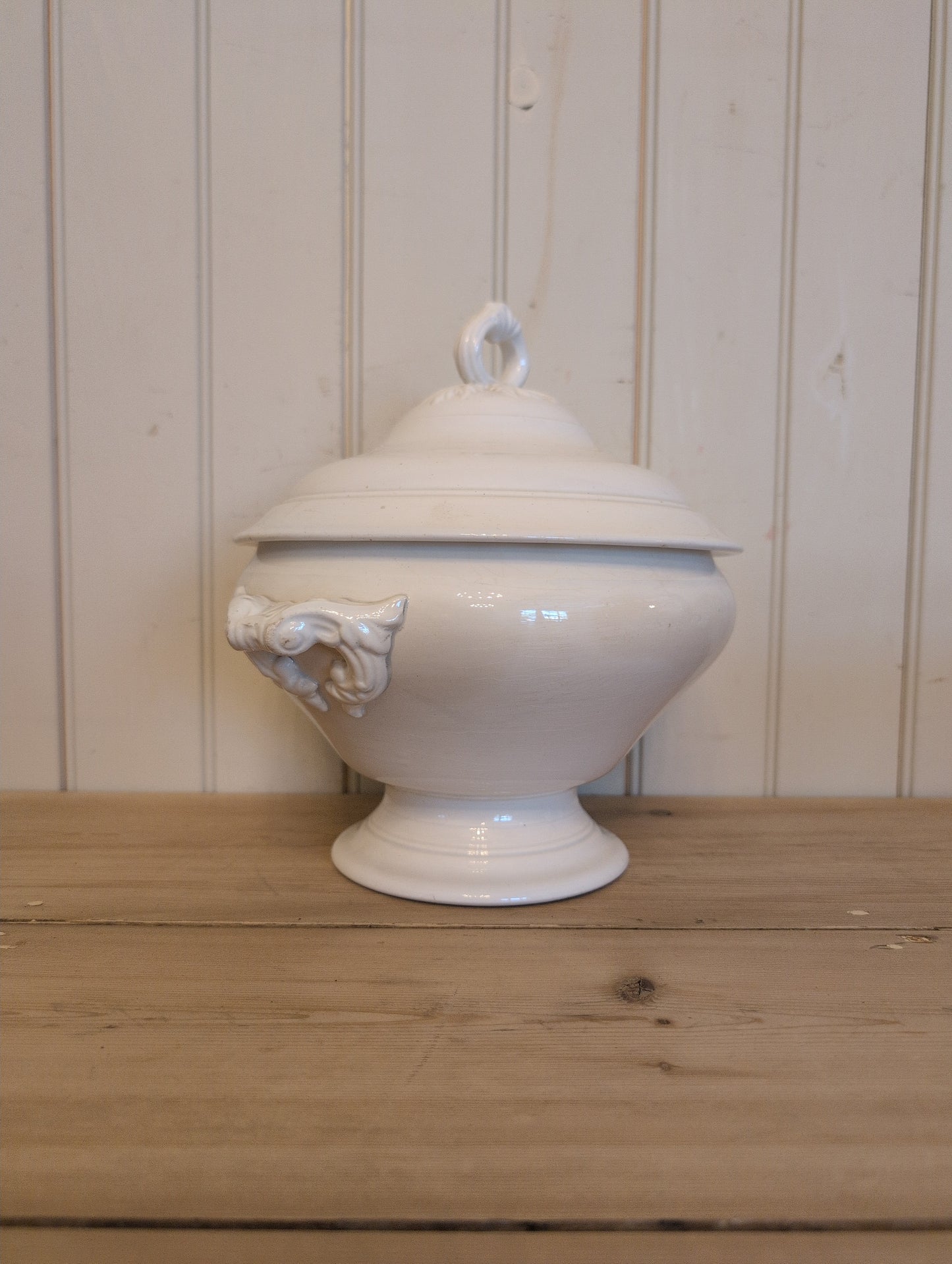 Ironstone Soupiere with Lid 56