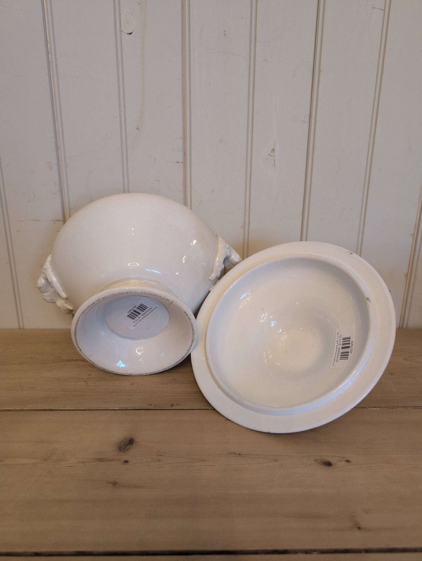 Ironstone Soupiere with Lid 56