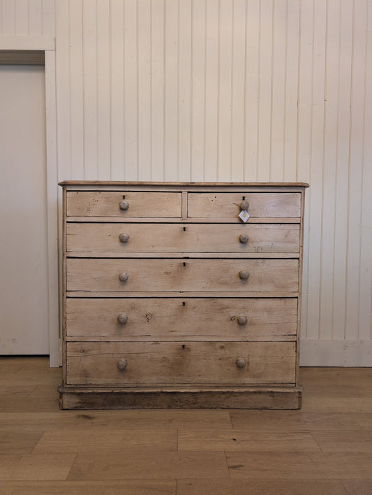 English Pine 2 Over 4 Chest