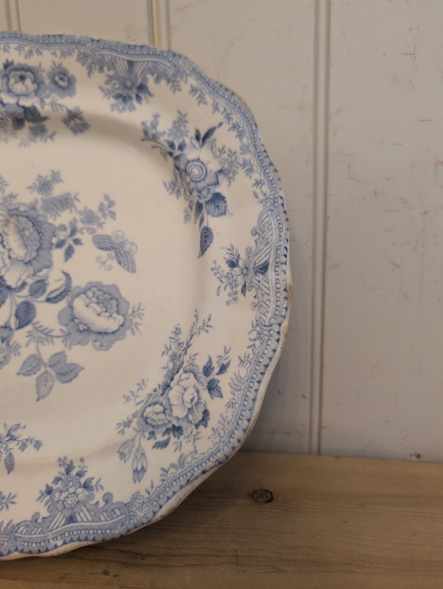 Asiatic Pheasant M Scalloped Platter