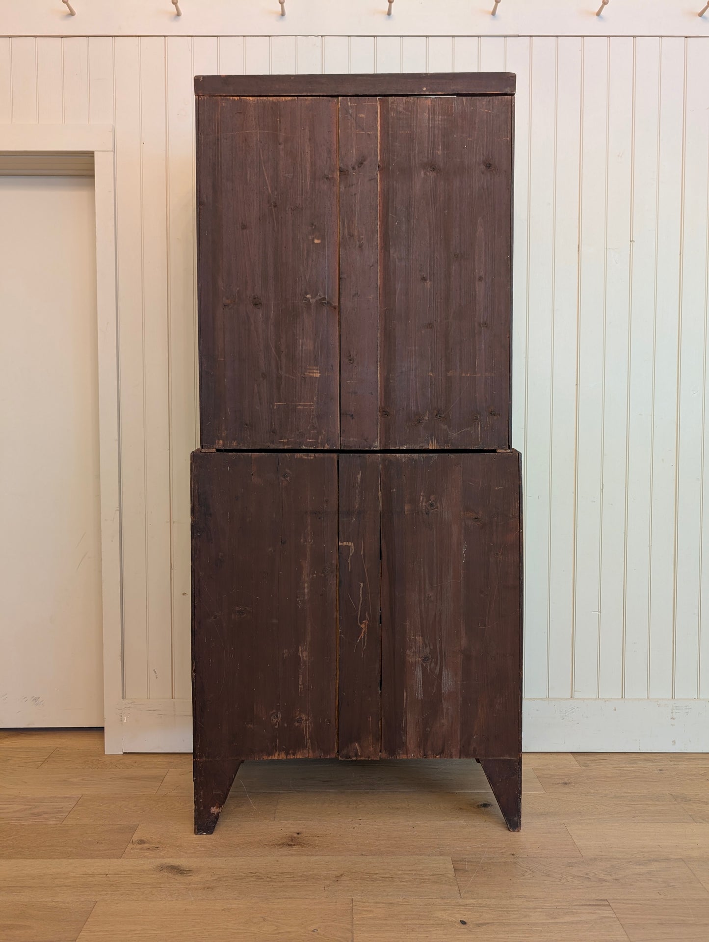 Mahogany Glass Door Secretaire
