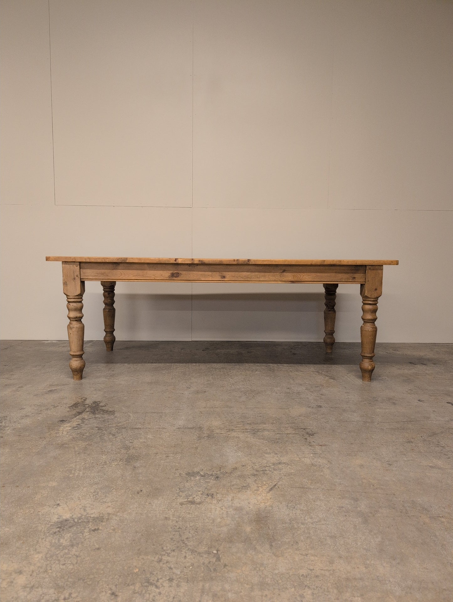 7ft Plank Top Pine Table