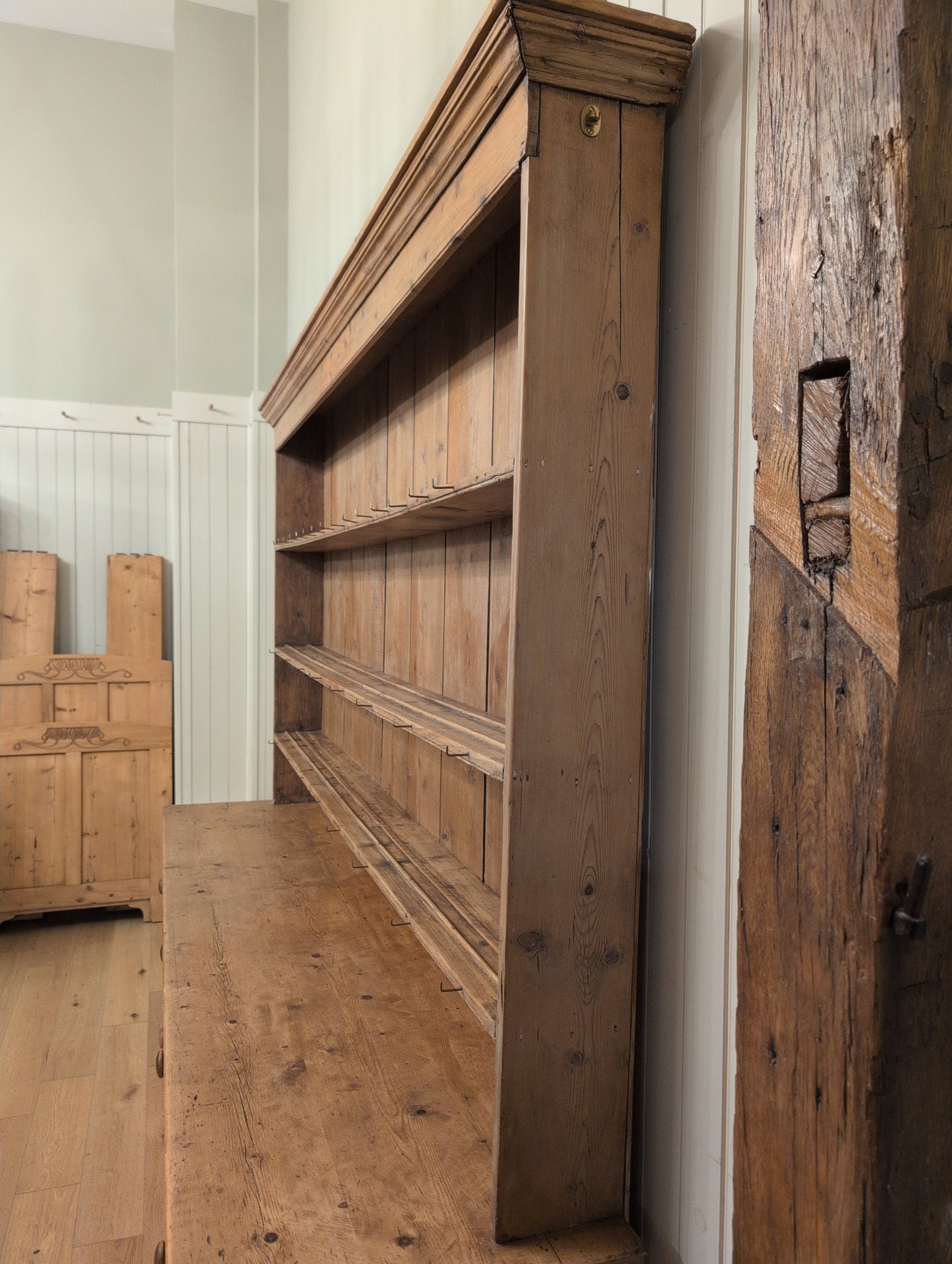 Victorian Pine 8ft Dresser