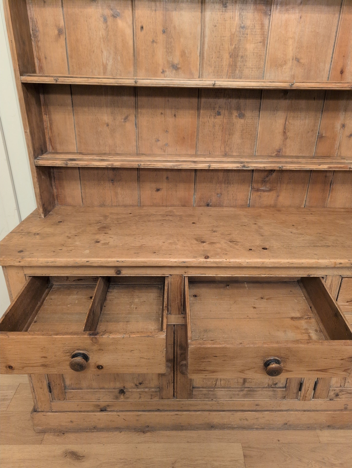 Victorian Pine 8ft Dresser