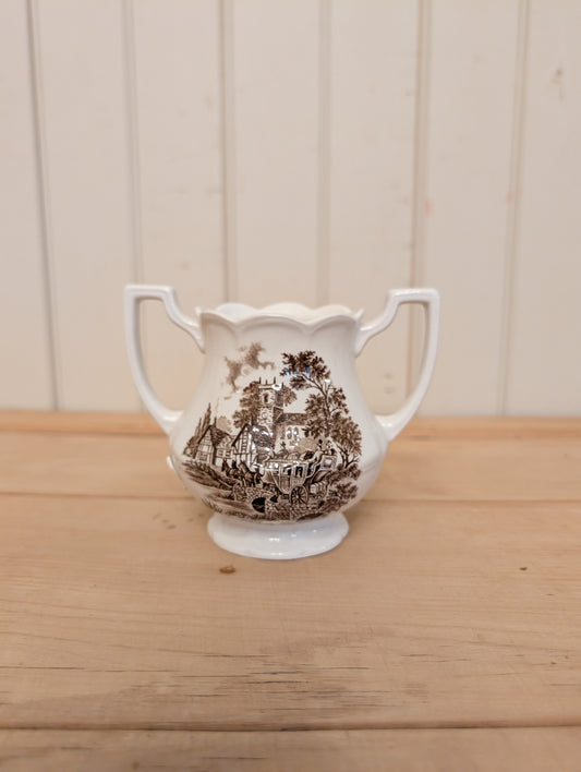 Meakin "Stratford Stage" Sugar Bowl, no Lid