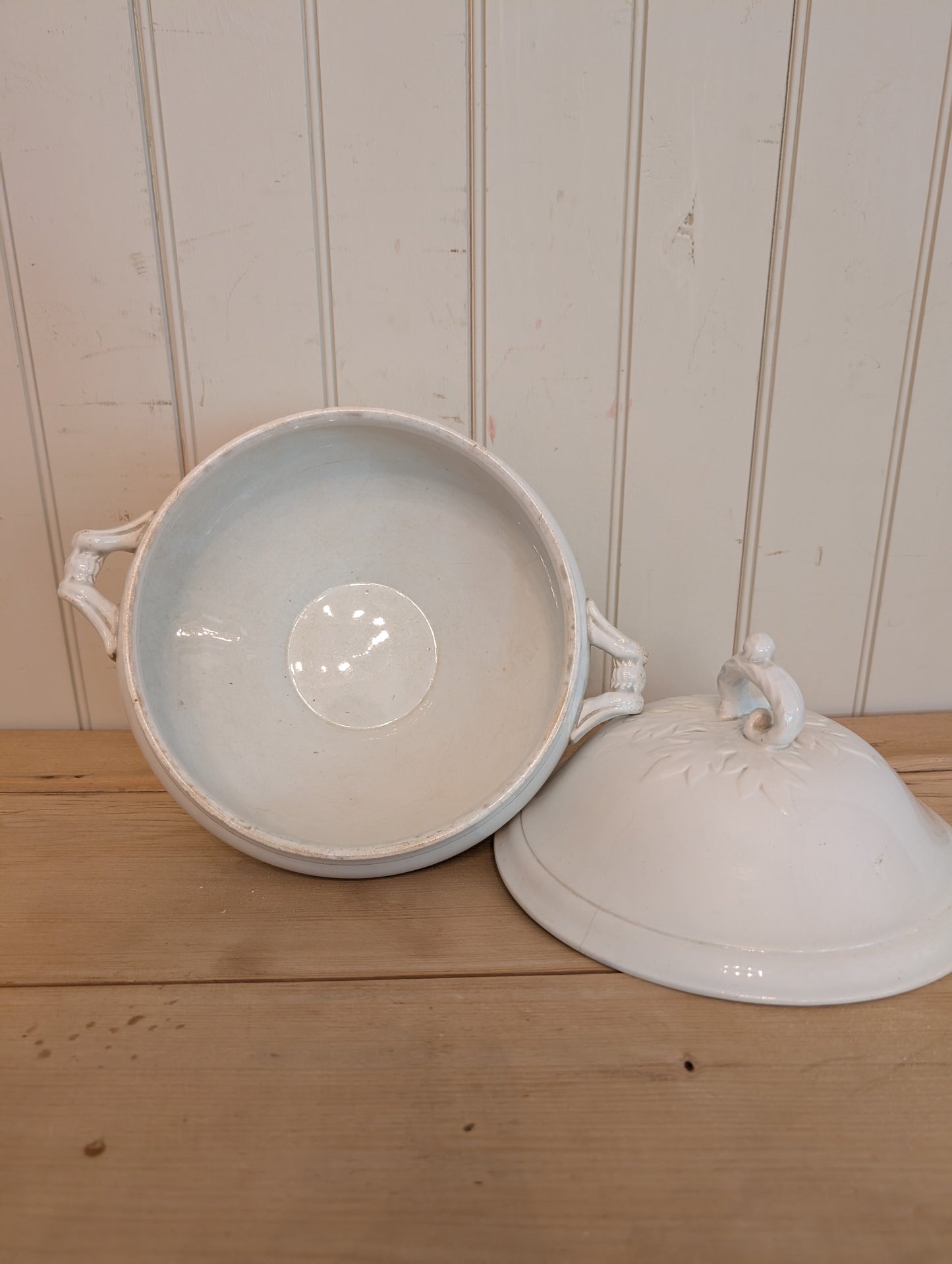 Lidded Ironstone Soupiere 25