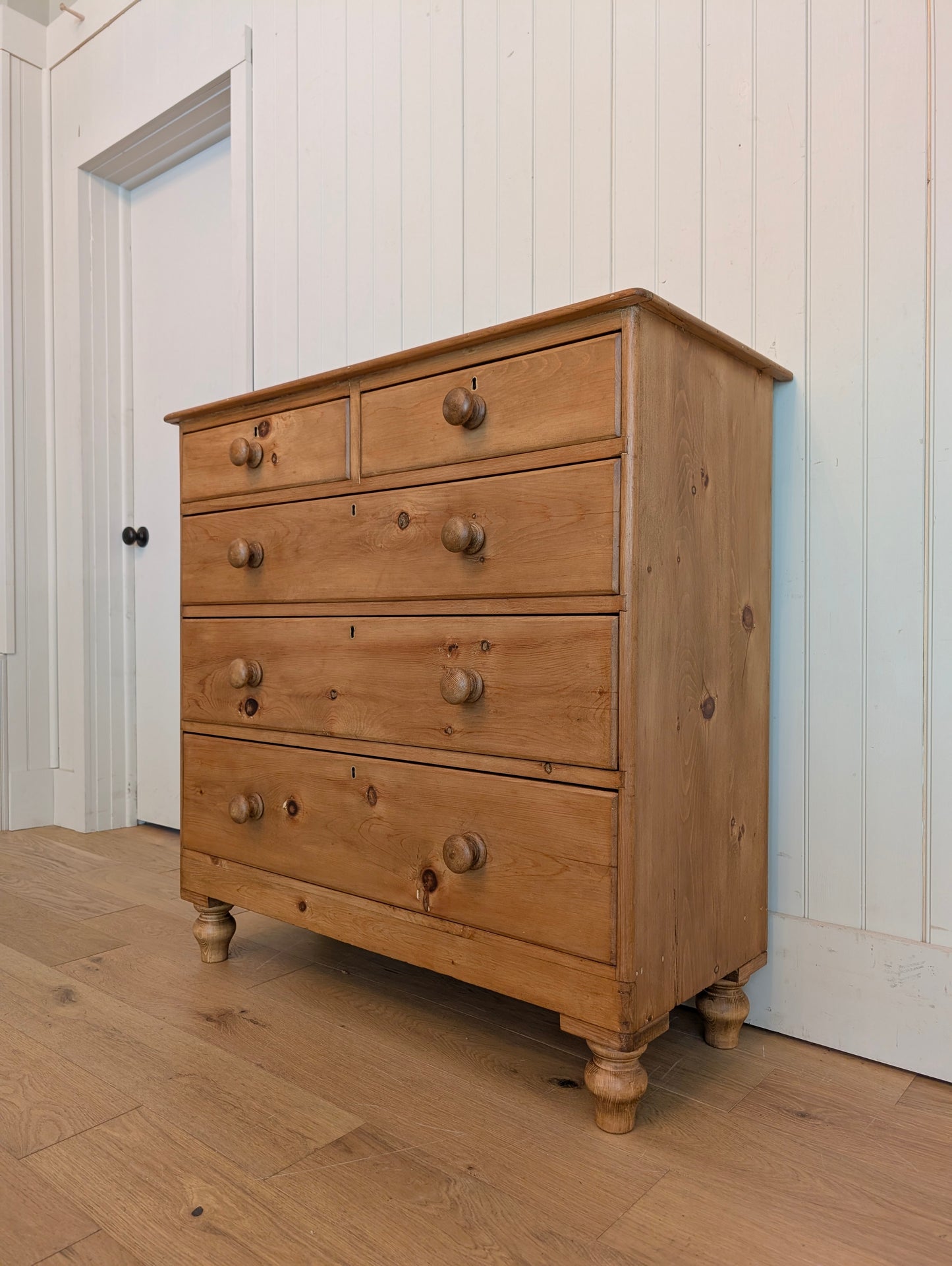 Honey Pine 2 Over 3 Chest