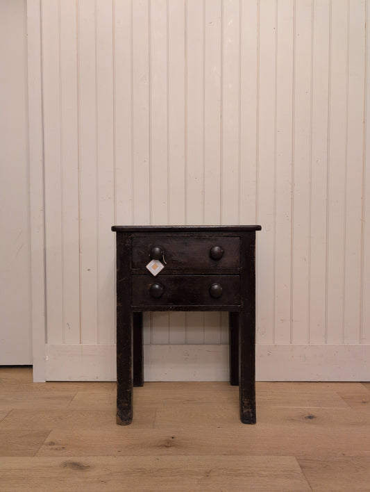 2 Drawer Mahogany Table