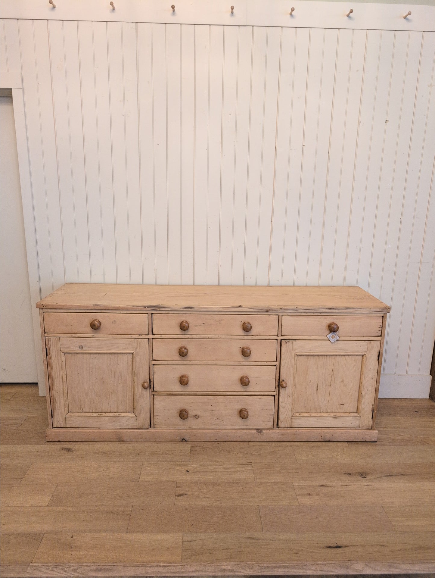 Impressive Stripped Pine Sideboard