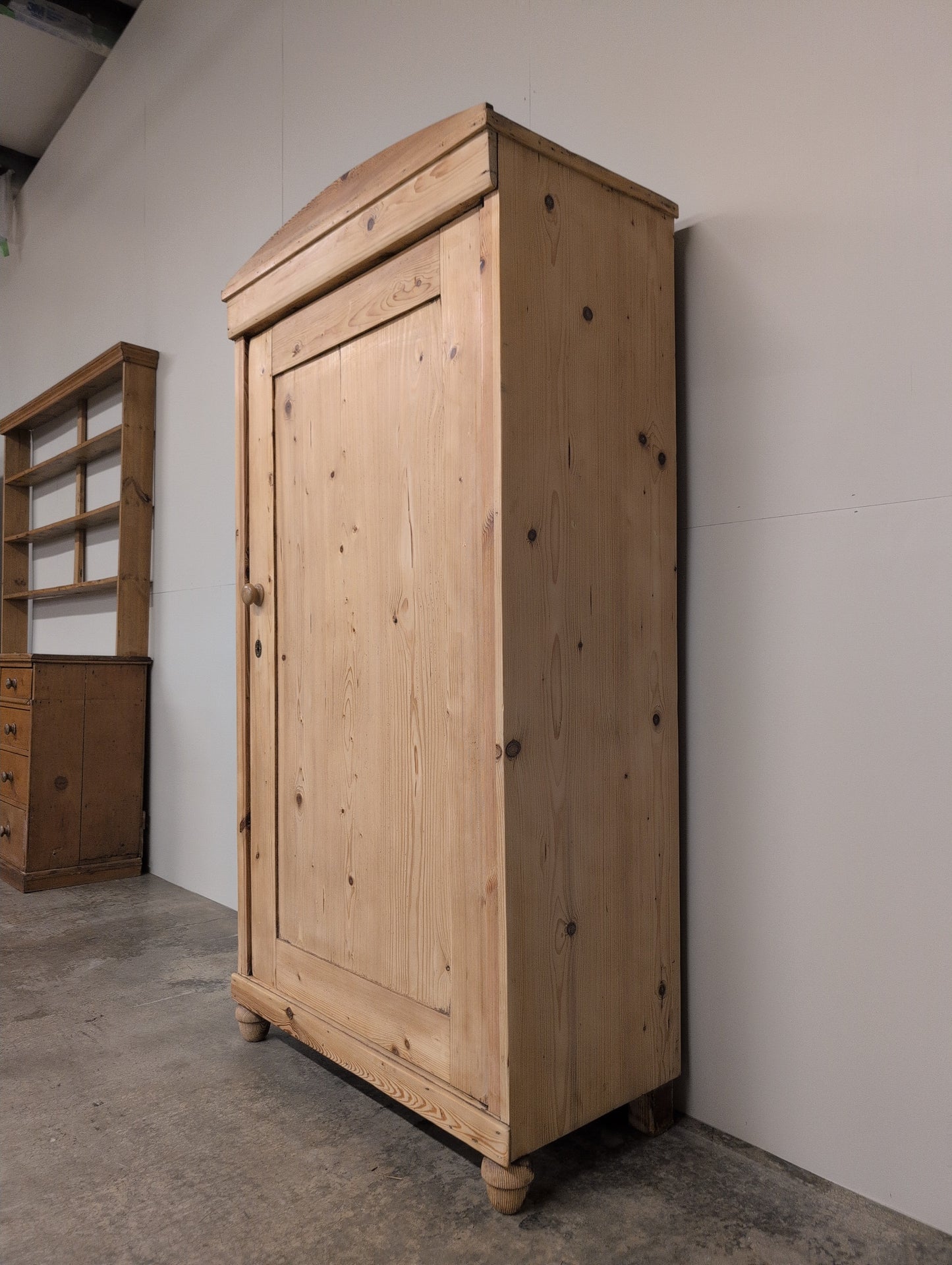 Single Door Wardrobe - Blonde