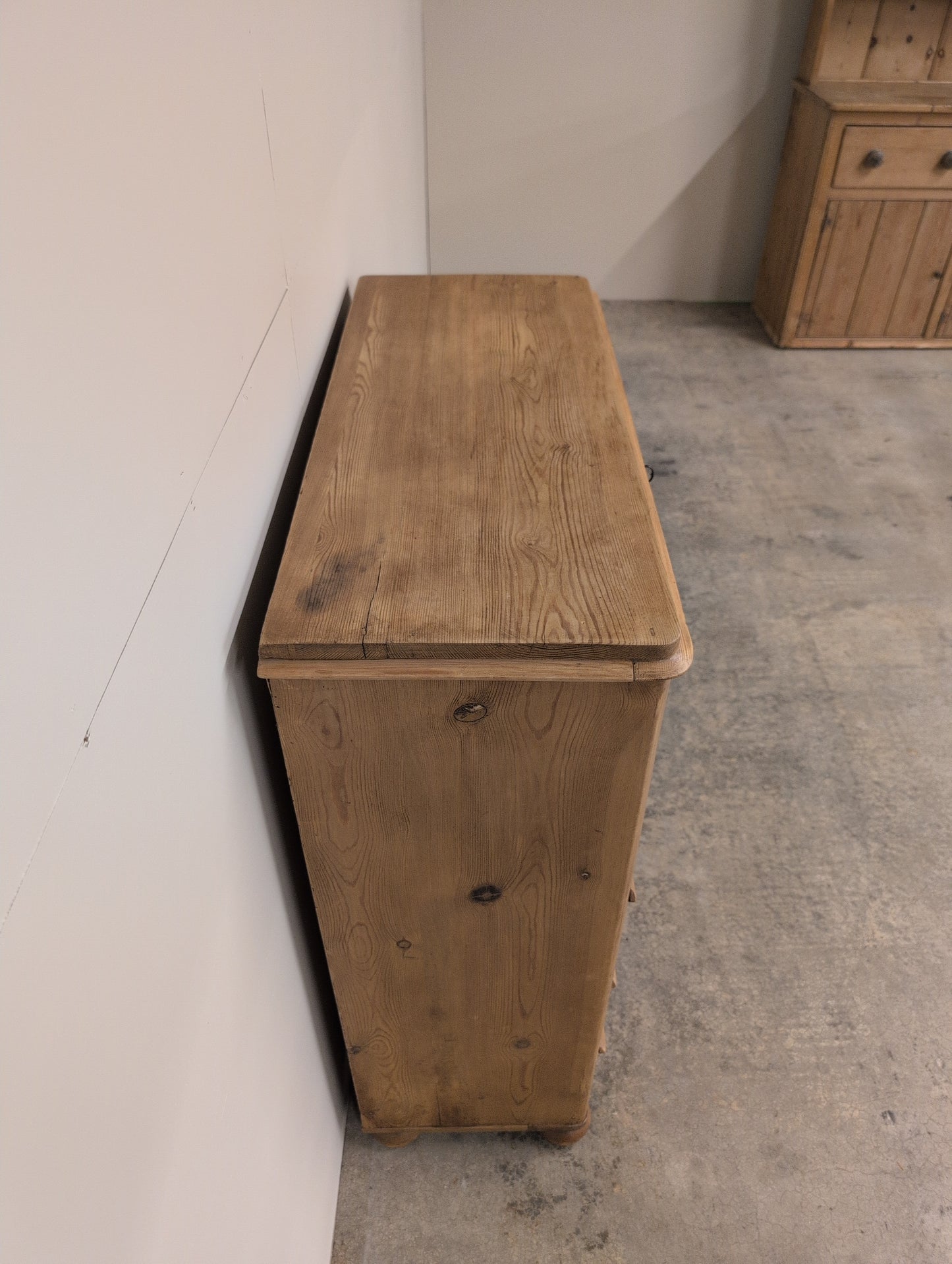 European Pine Secretary Desk