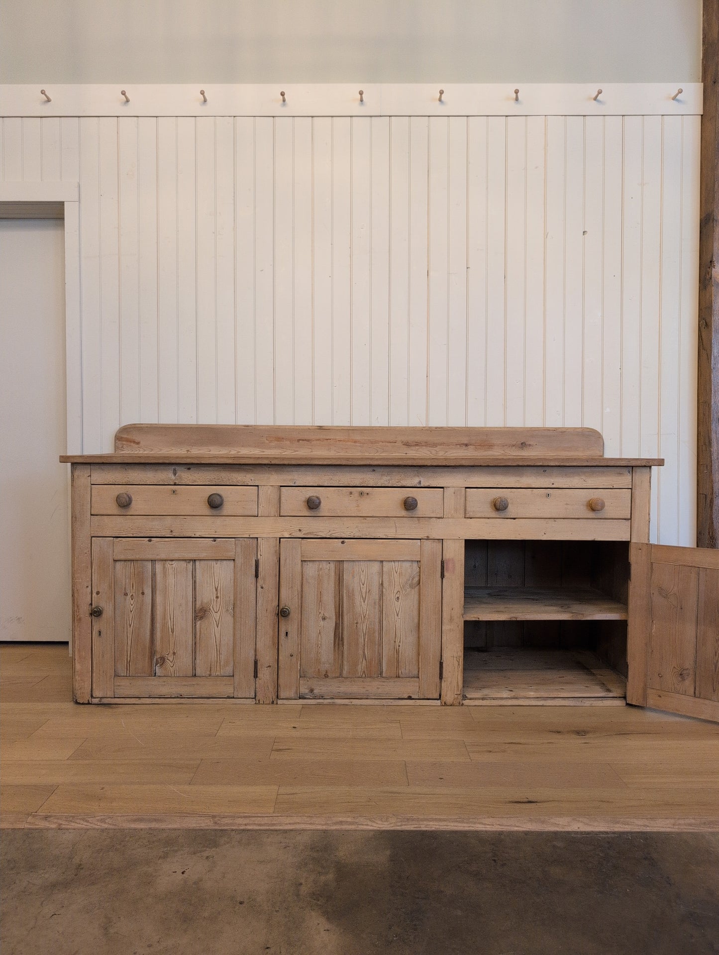 Unfitted Kitchen Pine Sideboard