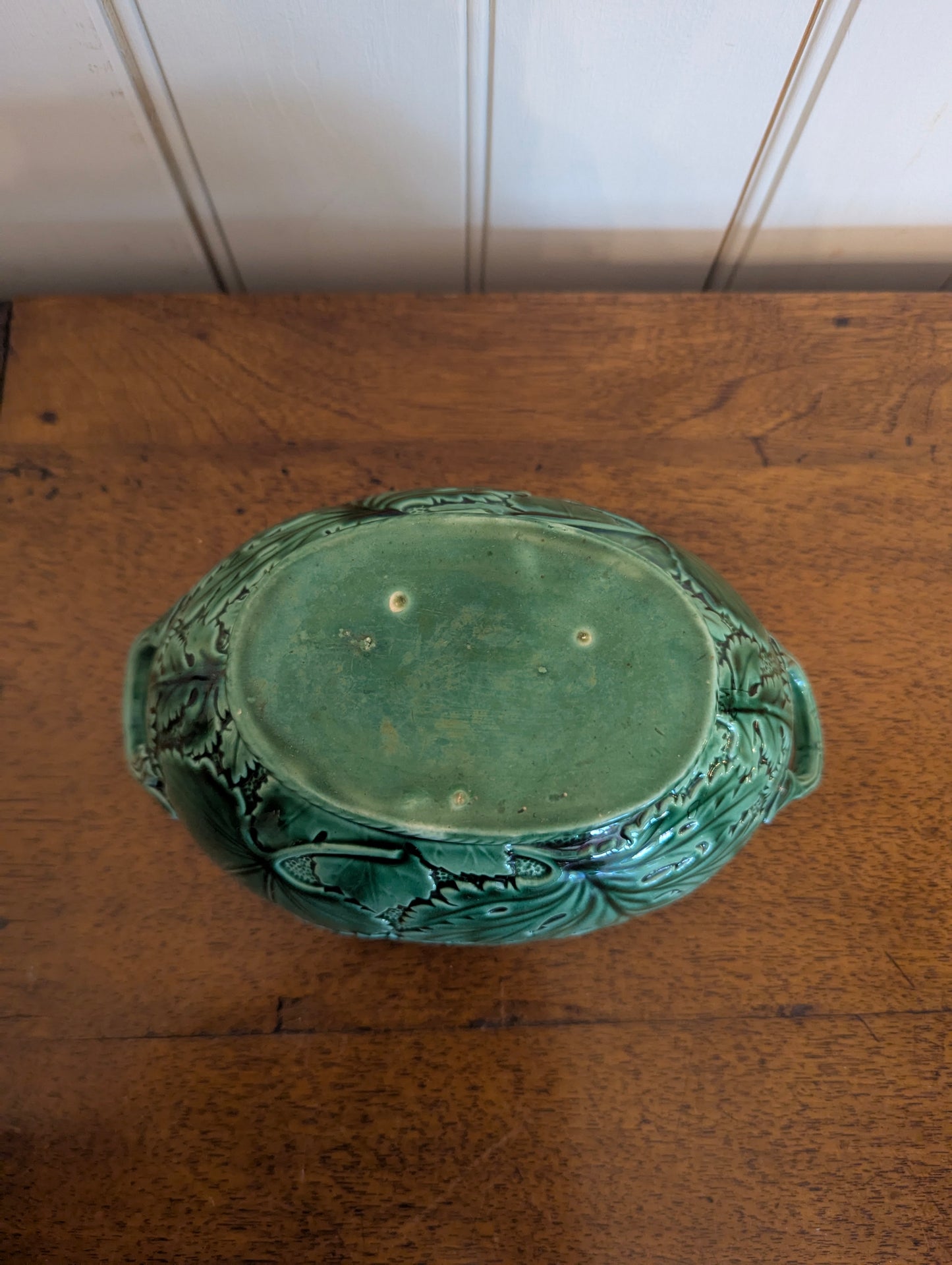 Majolica Oval Bowl