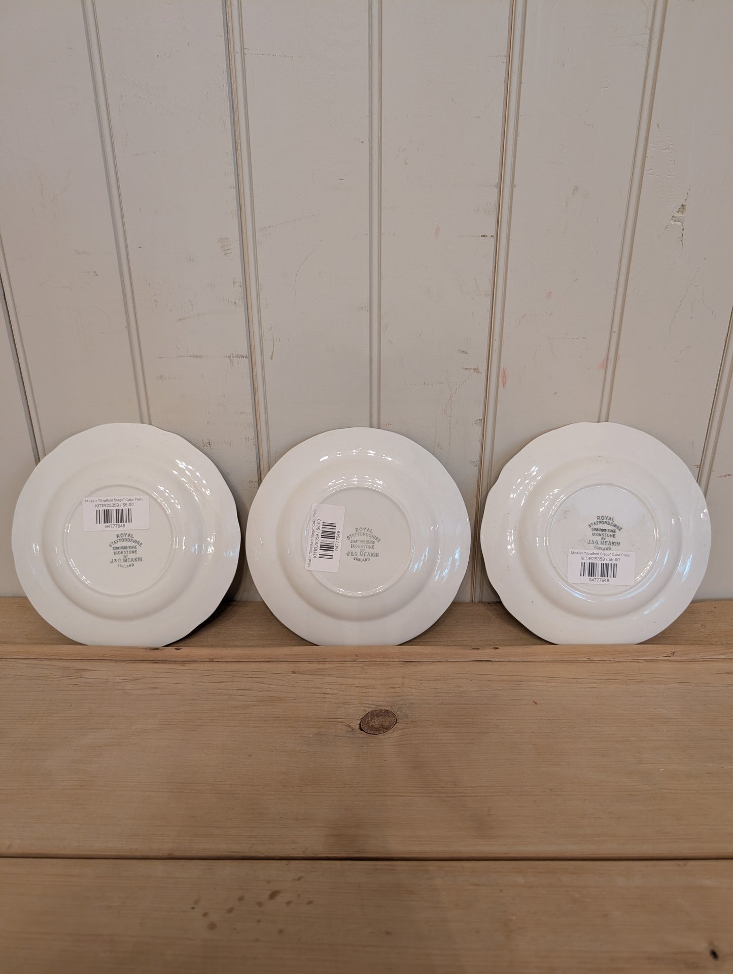 Meakin "Stratford Stage" Cake Plate