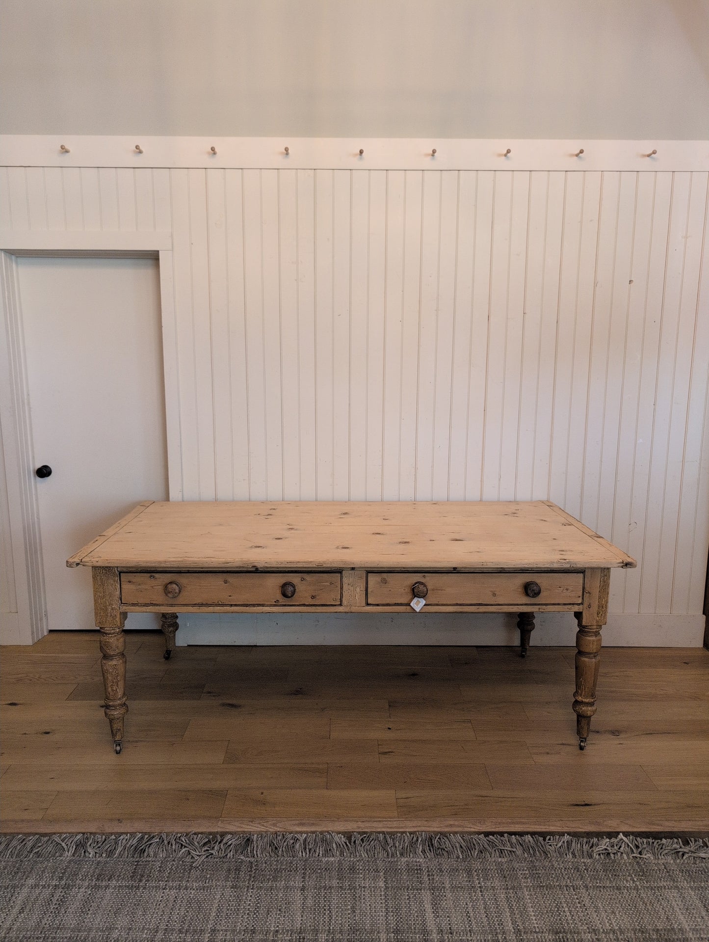 2 Drawer English Pine Table