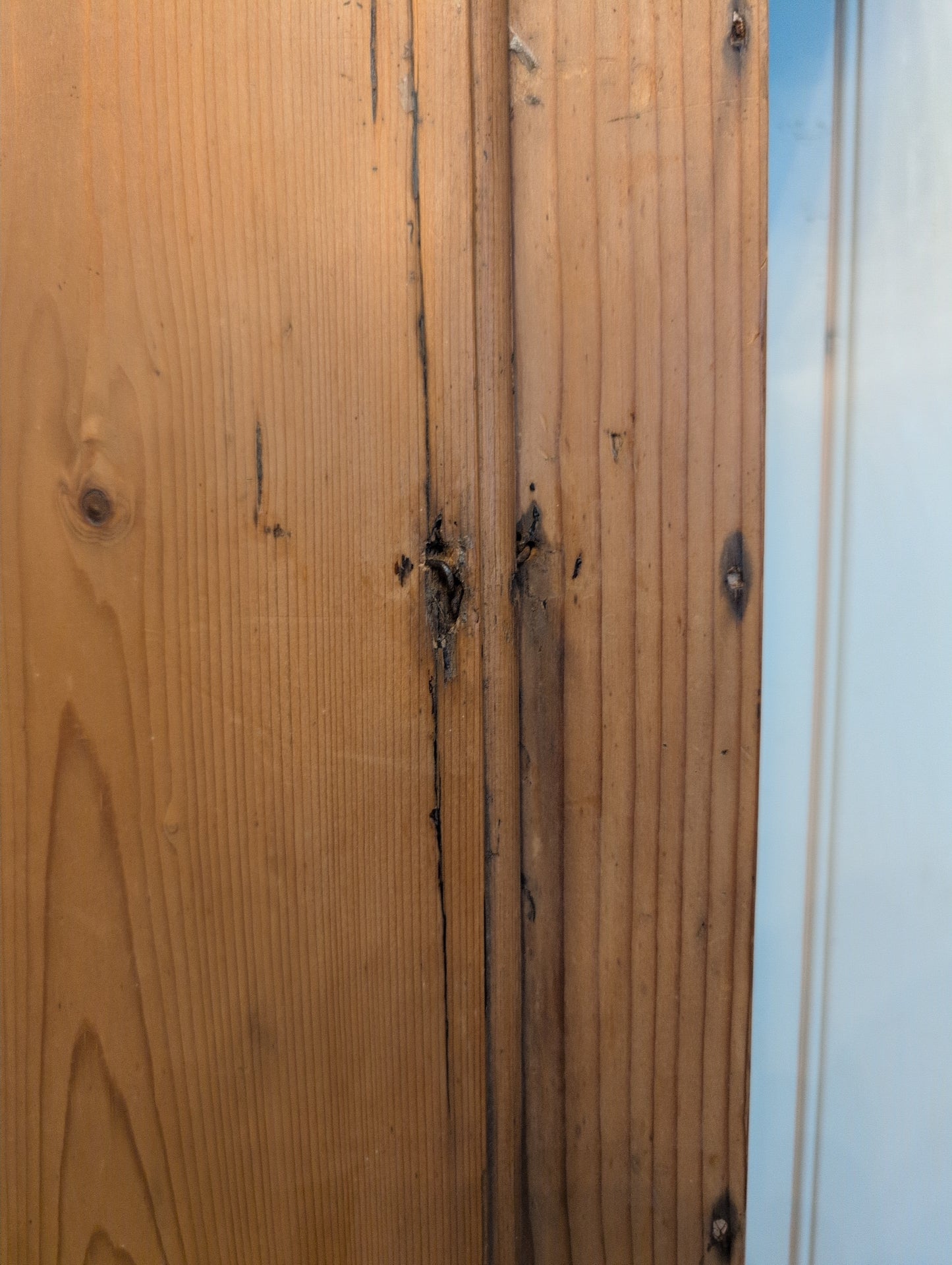 French Pine Longcase Clock