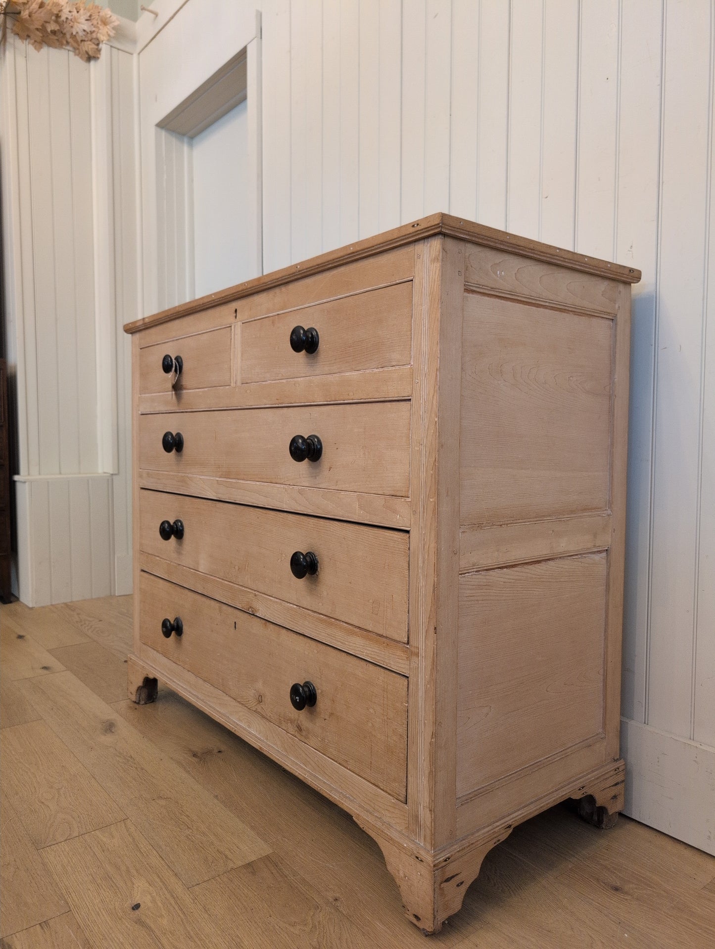 English Pine Mule Chest