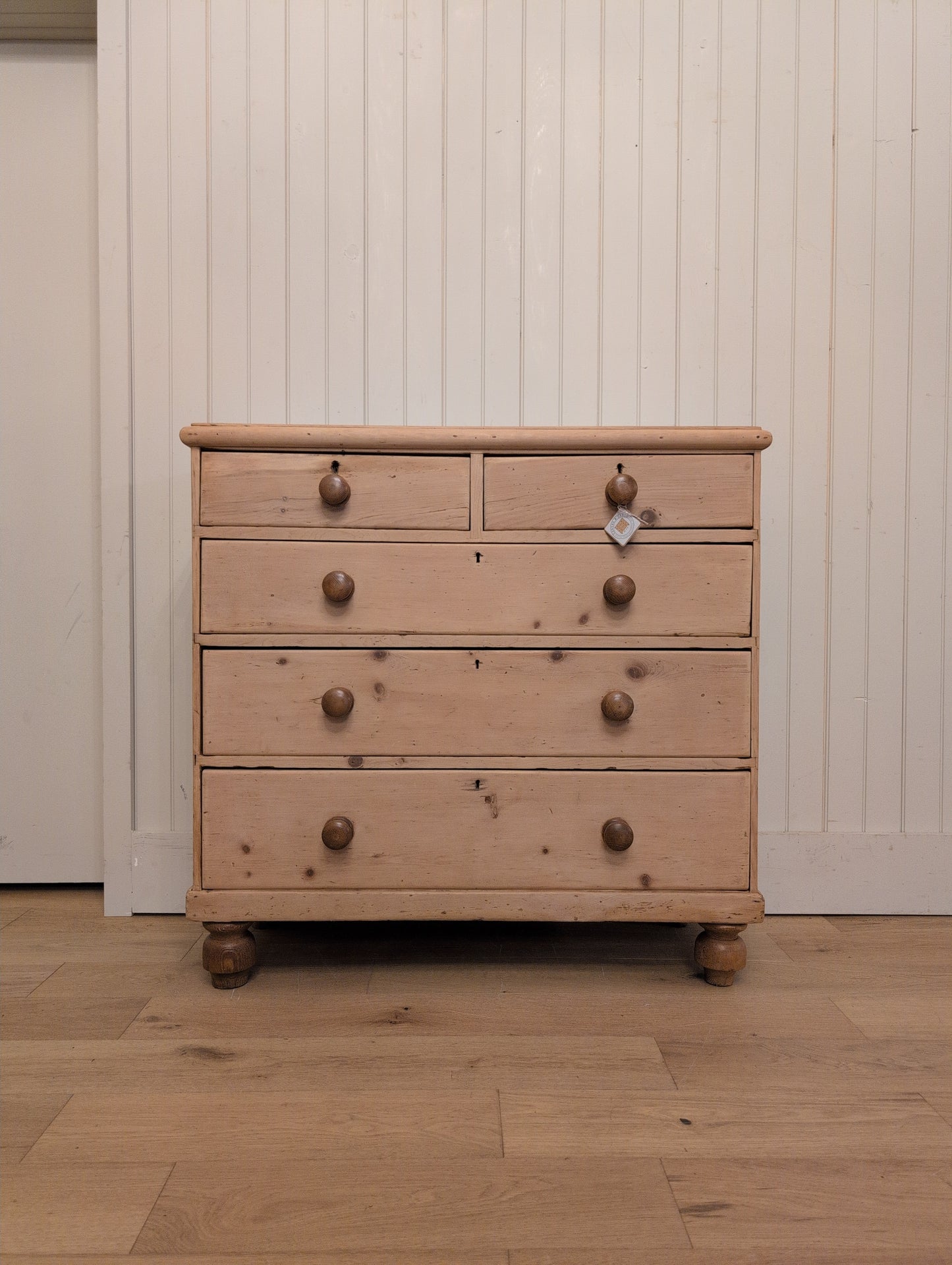 Light Pine 2 Over 3 Chest of Drawers