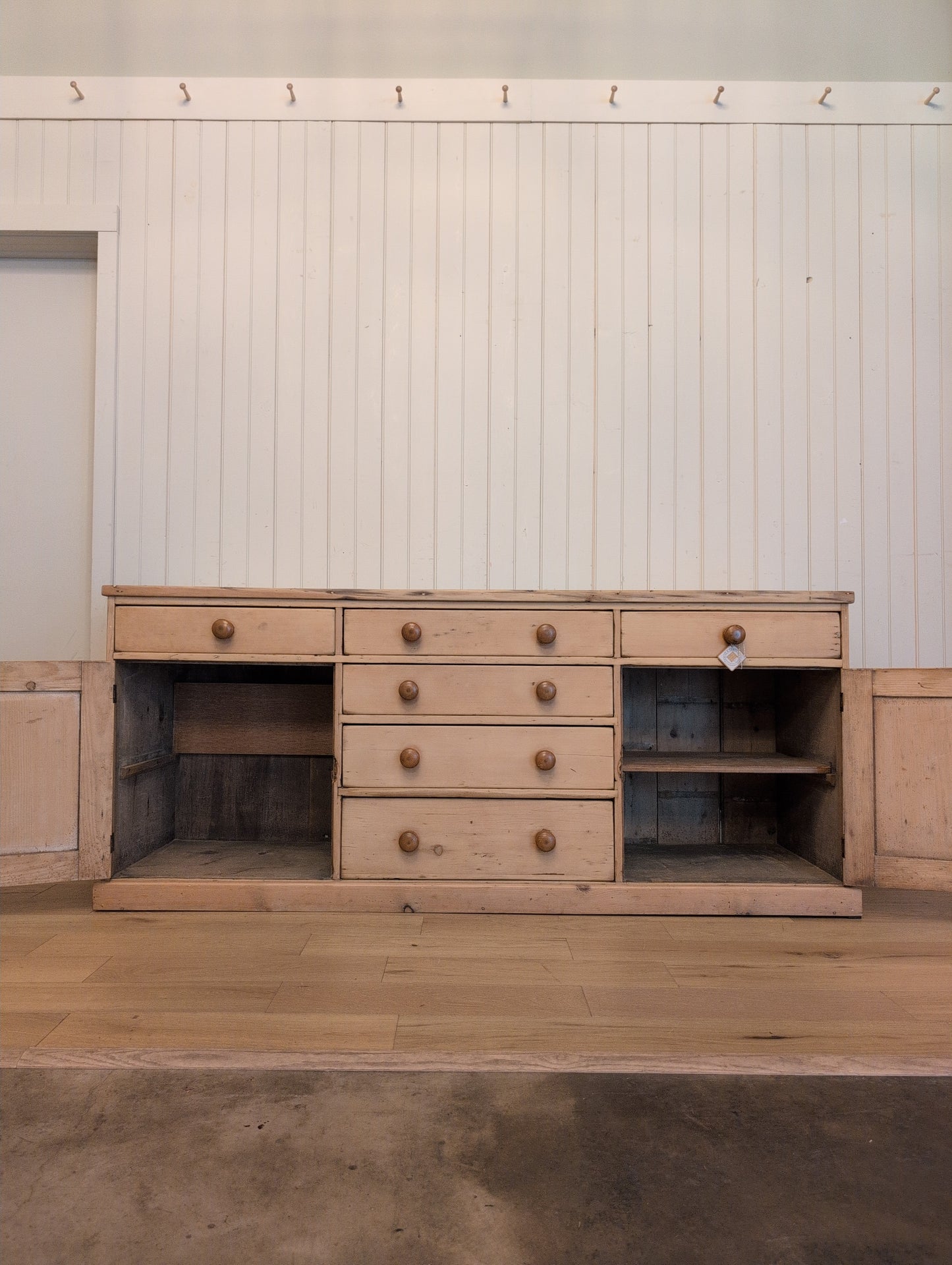 Impressive Stripped Pine Sideboard