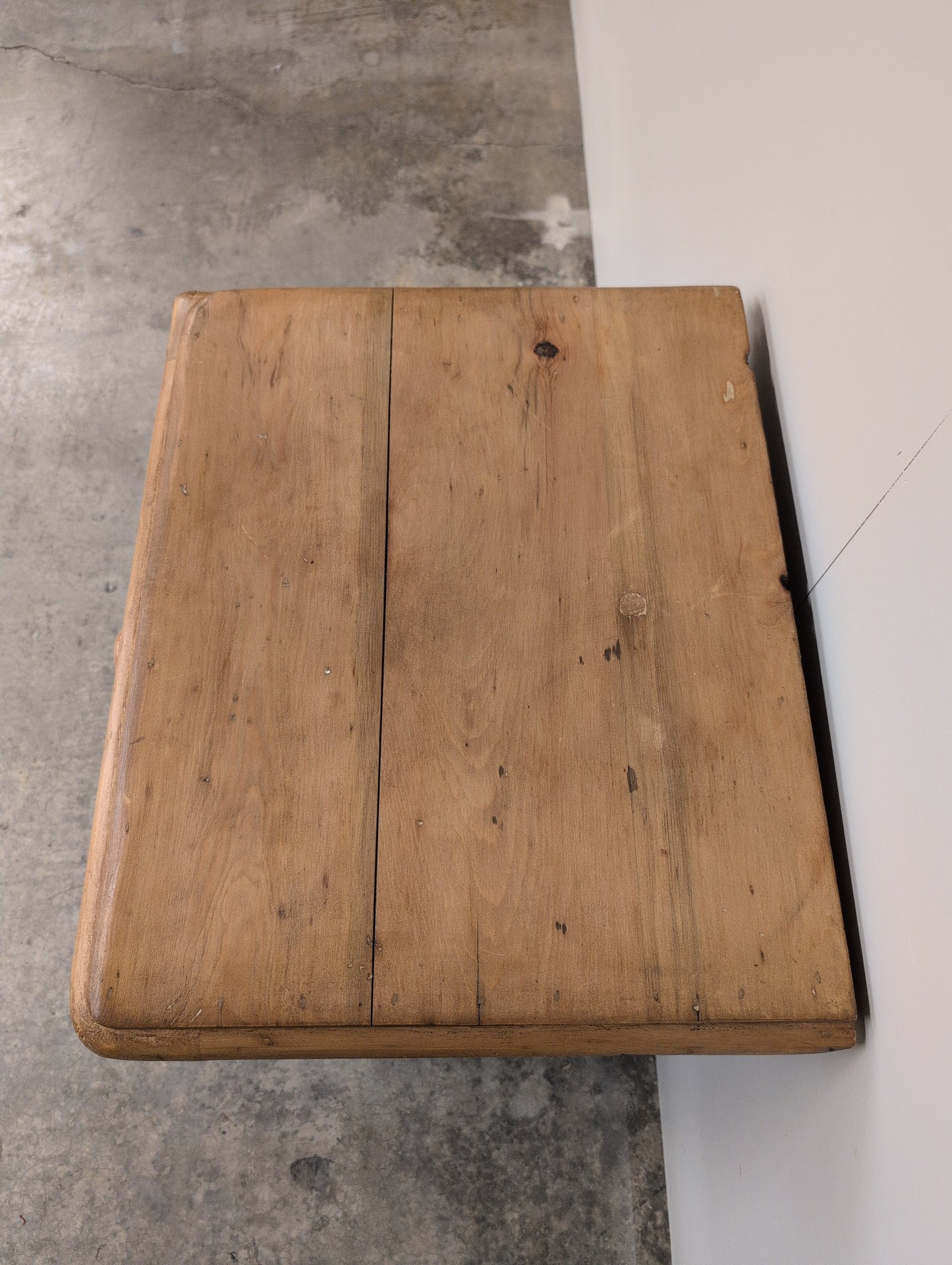 English Pine 3 Drawer Bedside