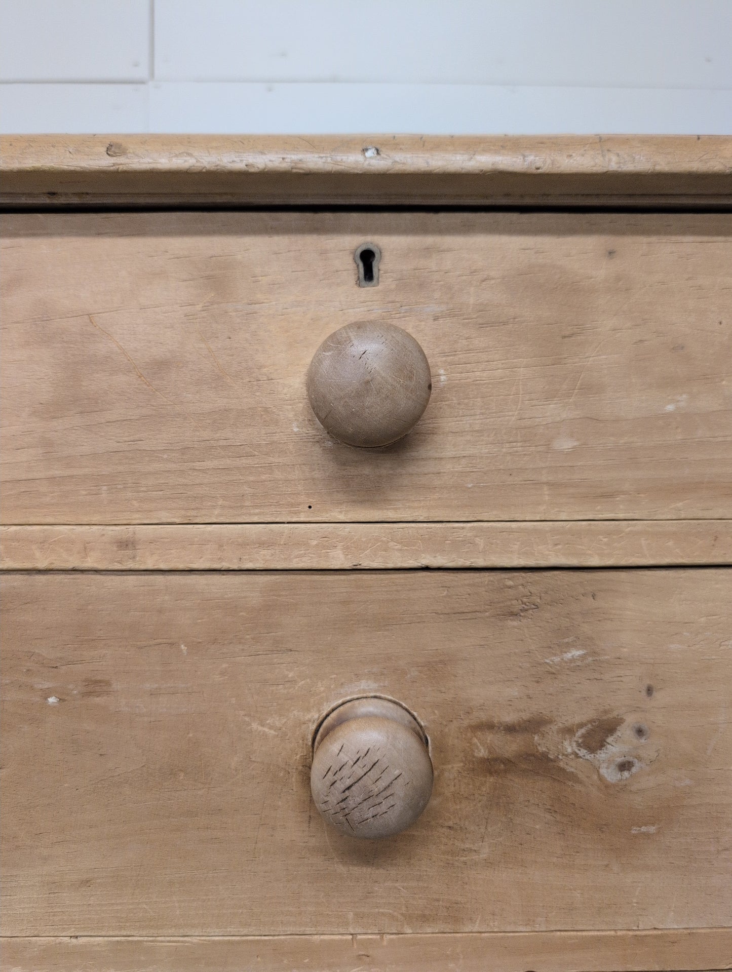 Victorian Pine 2 Over 3 Chest