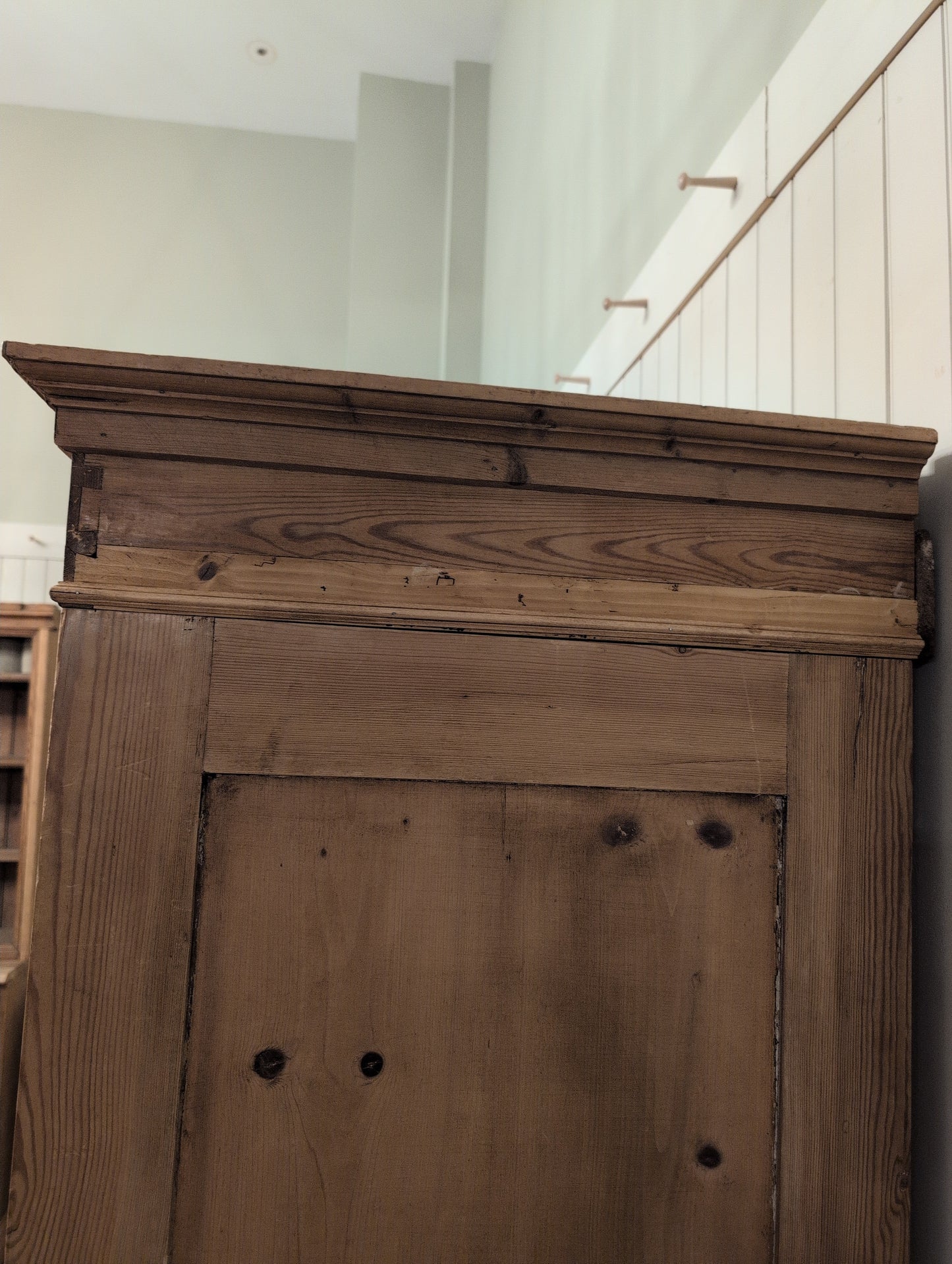 Traditional English Pine Wardrobe