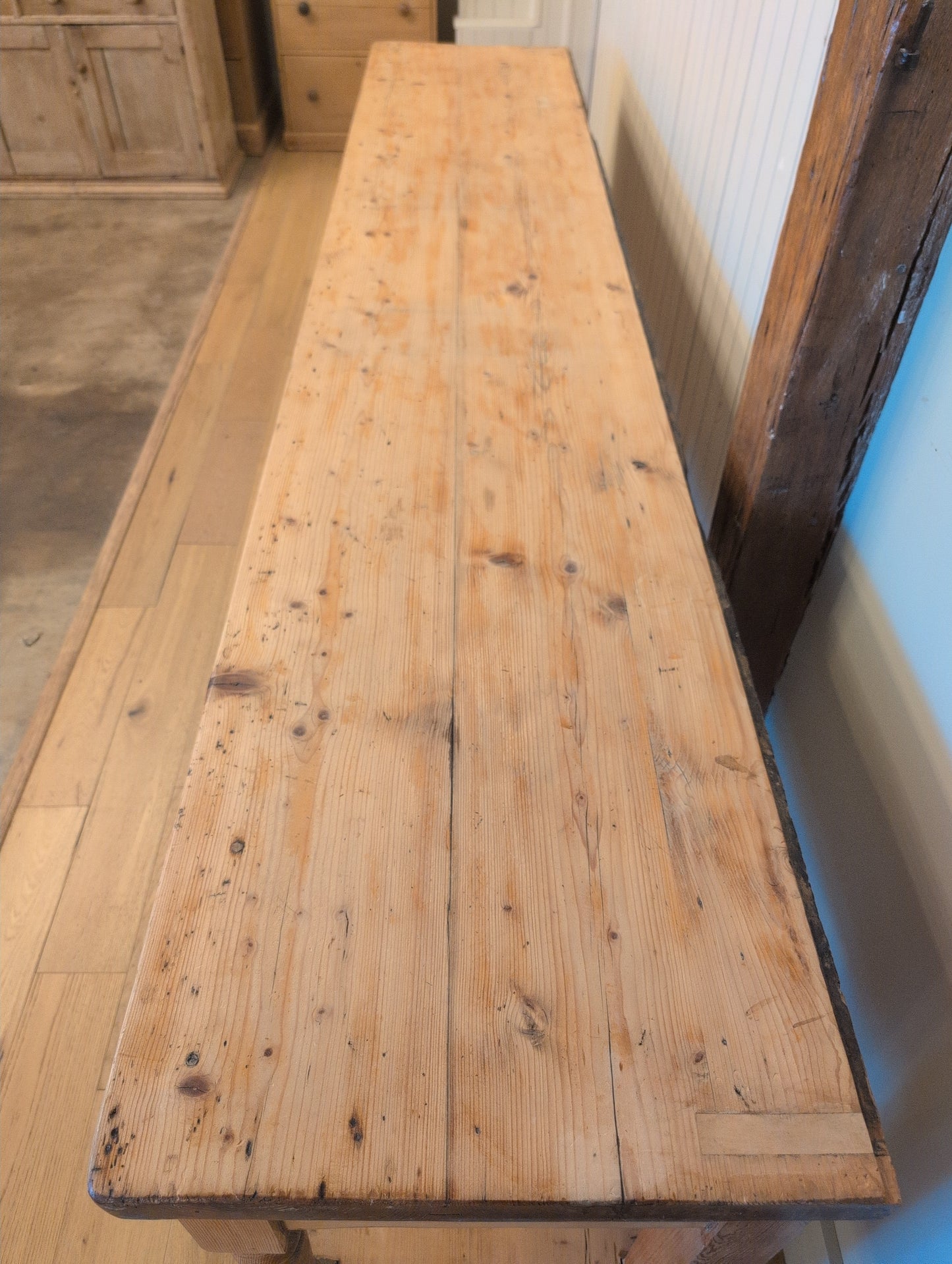 English Pine Potboard Base