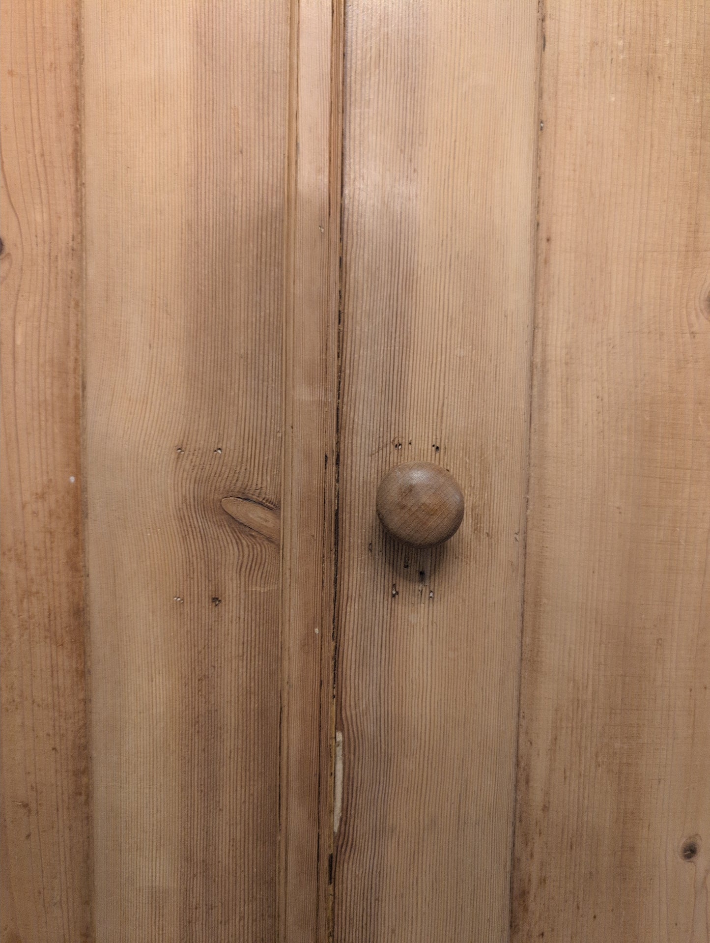 Traditional English Pine Wardrobe