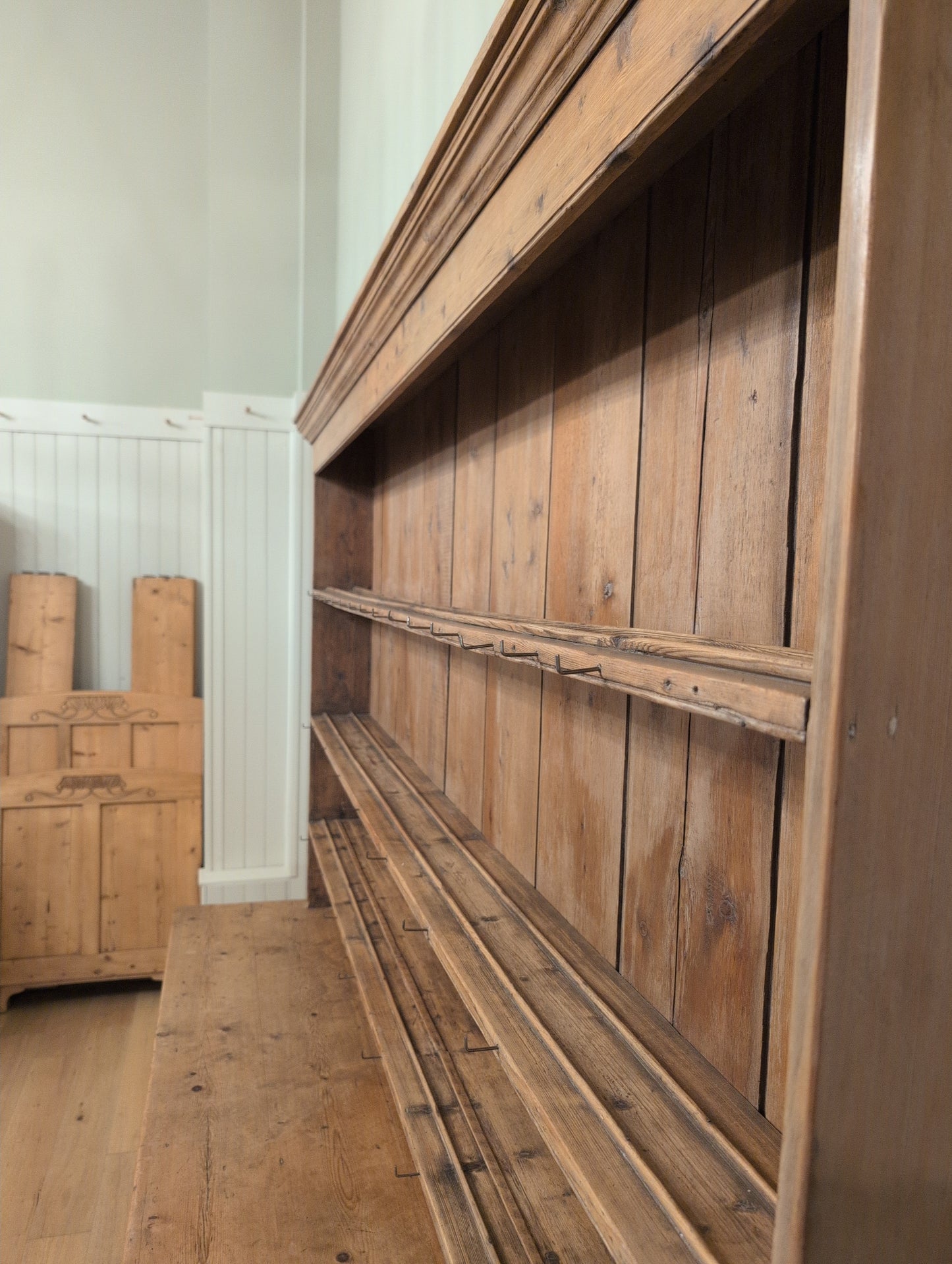 Victorian Pine 8ft Dresser