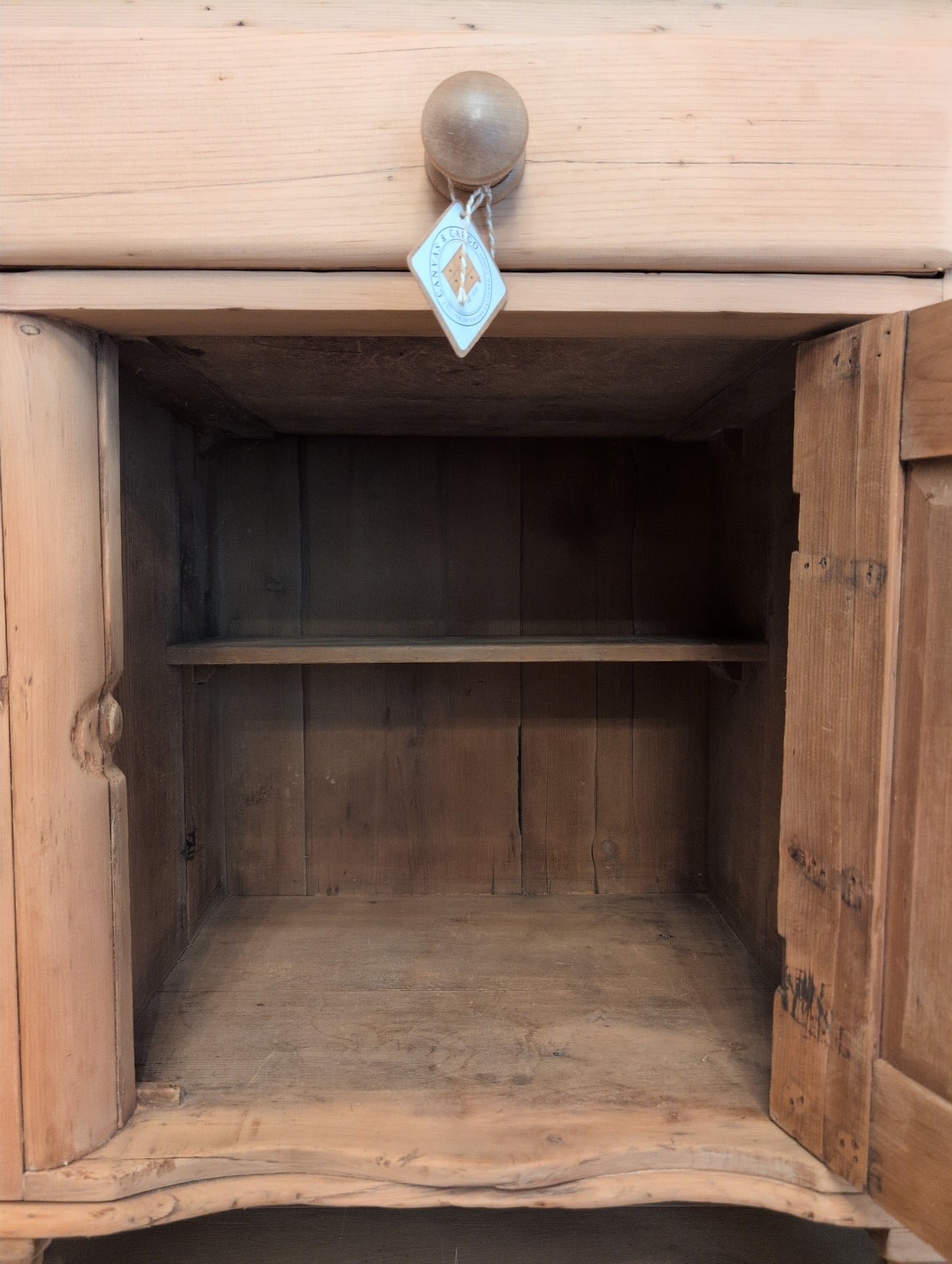 Stripped Pine 6ft Sideboard