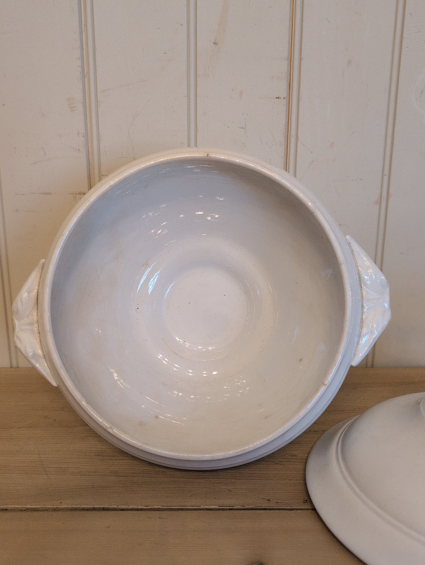 Ironstone Soupiere with Lid 56
