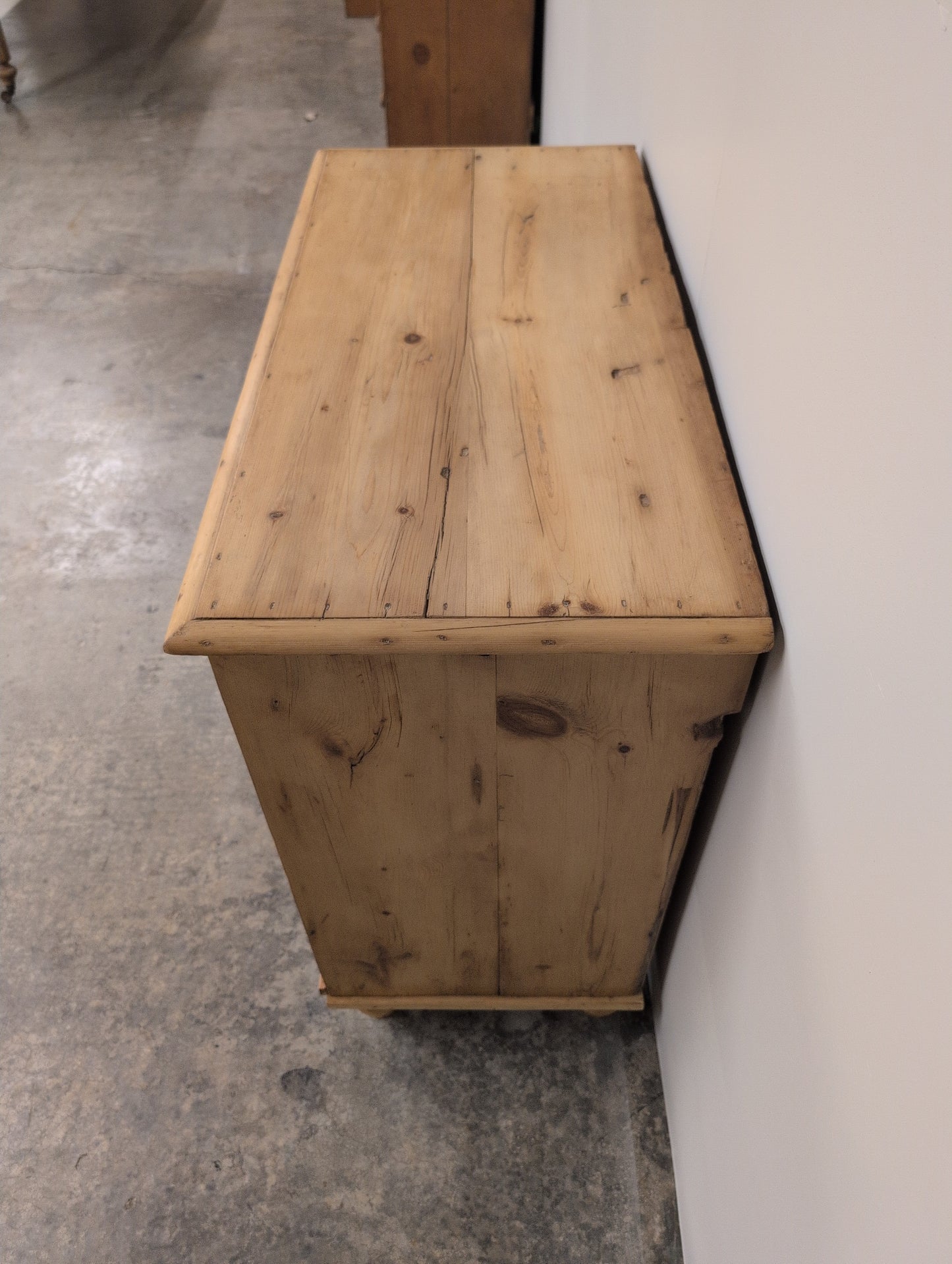 Nutty Brown English Pine Chest